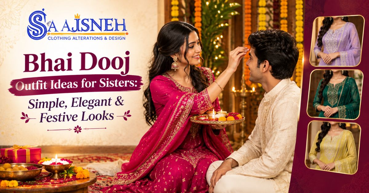 Bhai Dooj Outfit Ideas for Sisters: Simple, Elegant & Festive Looks