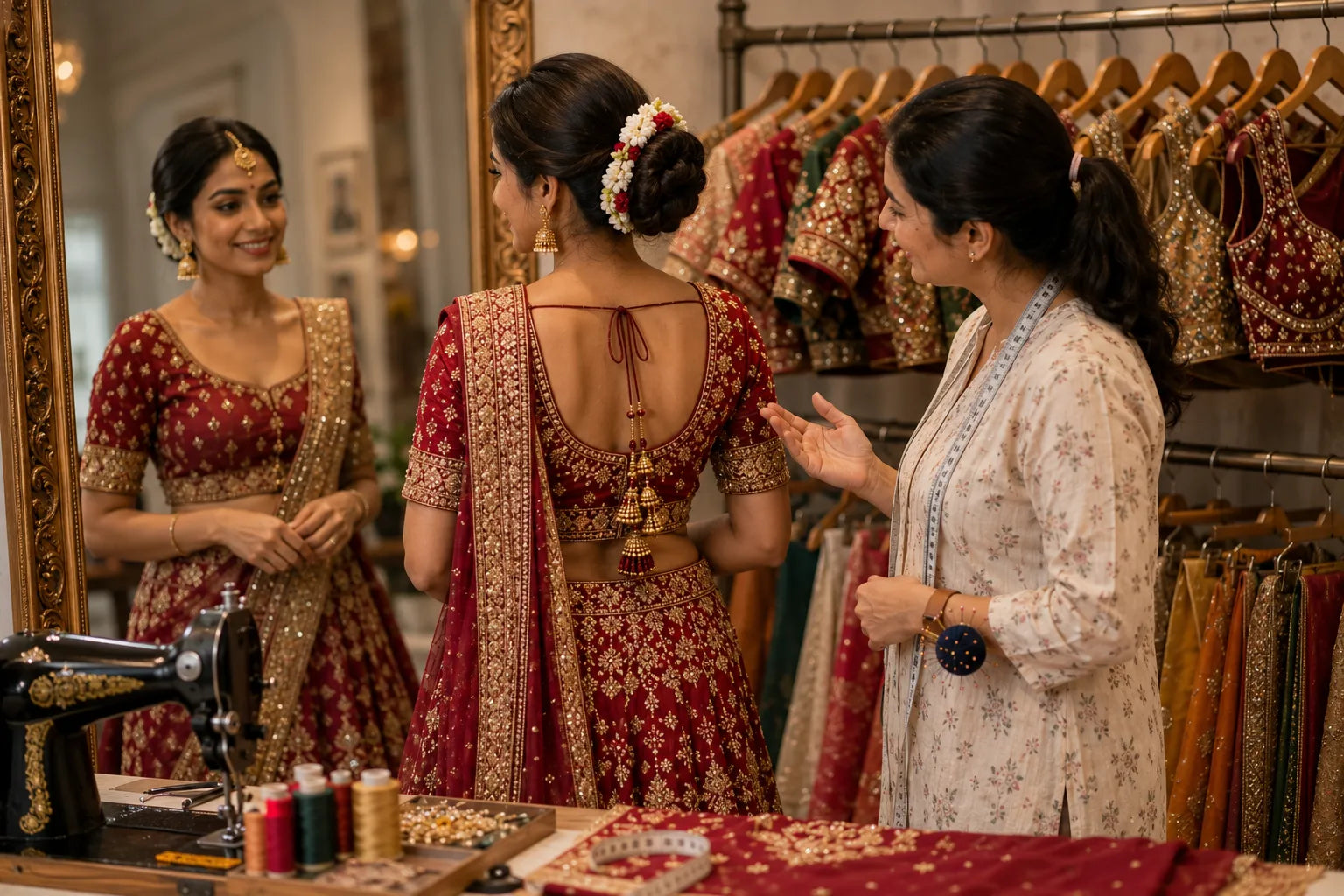 Bridal Blouse Alterations: What Every Bride Should Know