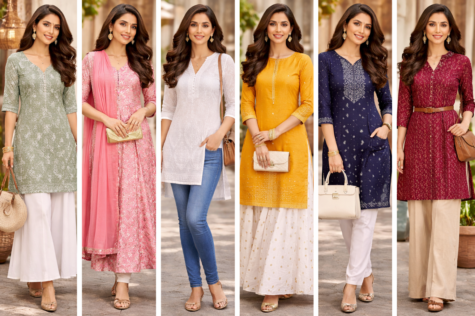 How to Wear Kurti in Different Ways