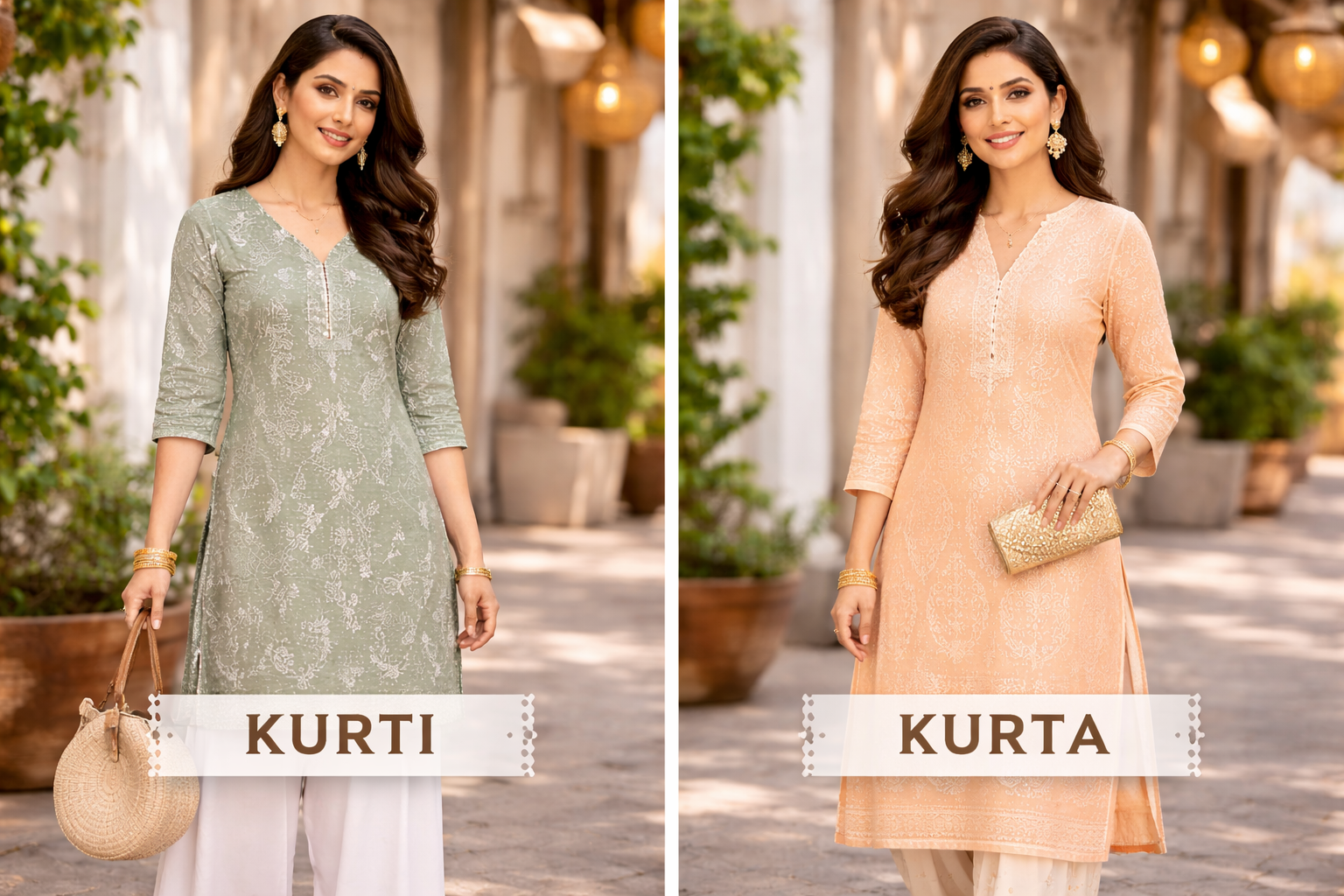 What Is the Difference Between Kurti and Kurta