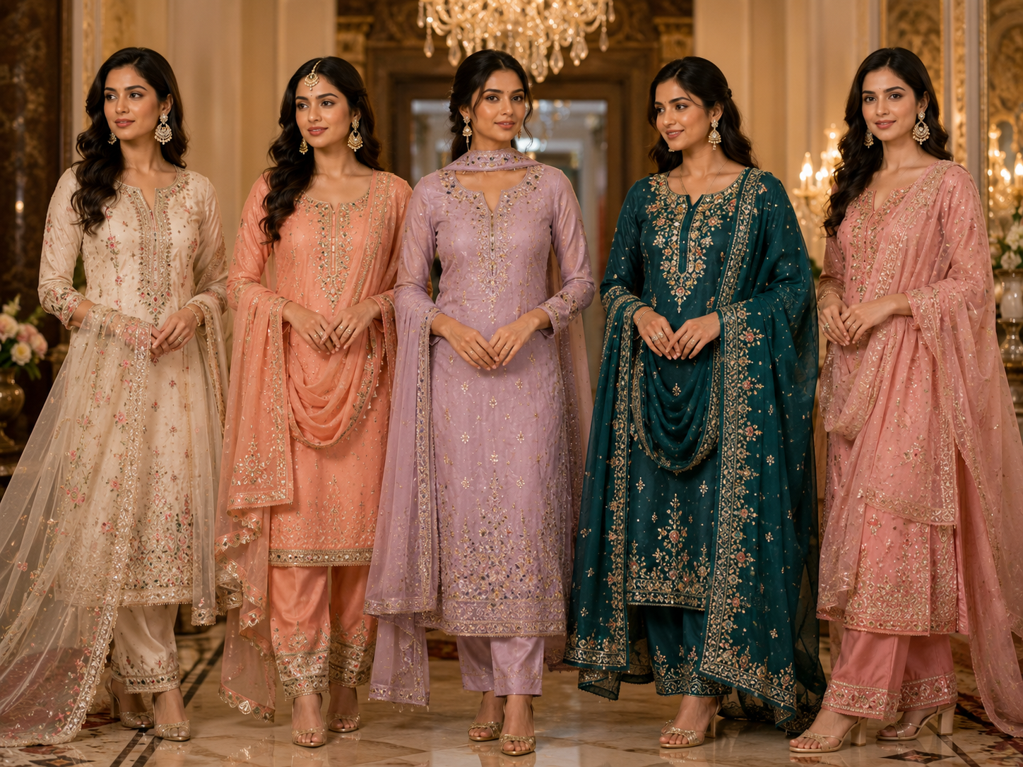 Shop 15+ Designer Salwar Suits for Wedding Party