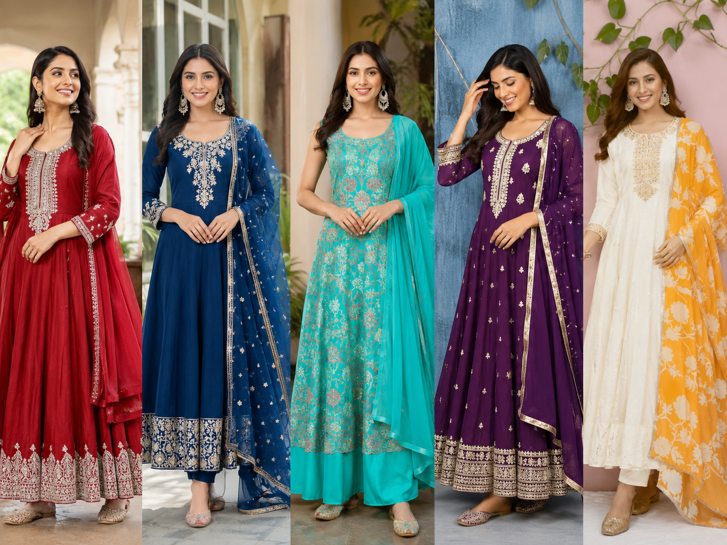 10 Best Punjabi Readymade Anarkali Suit for Daily Wear