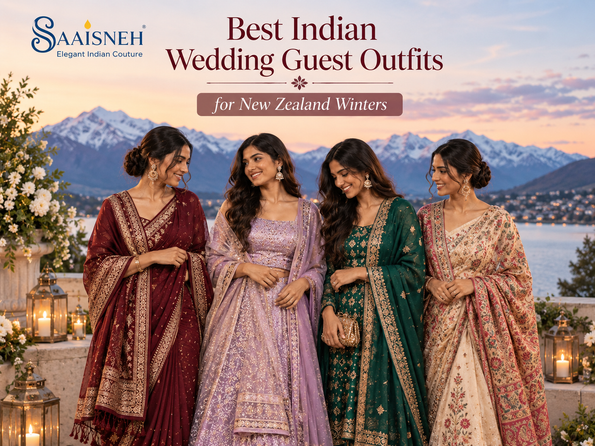 Best Indian Wedding Guest Outfits for New Zealand Winters