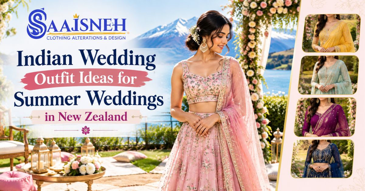 Indian Wedding Outfit Ideas for Summer Weddings in New Zealand