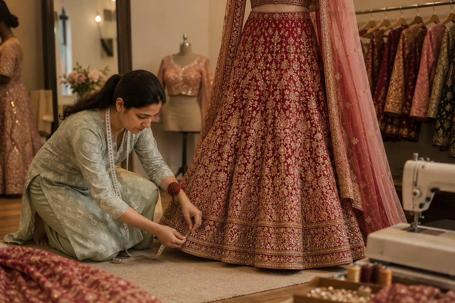 Lehenga Alterations Auckland: Everything Brides Should Know