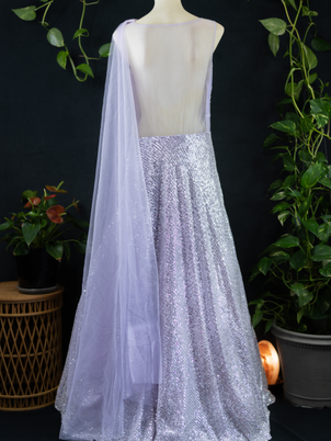 Shaysha - Sequins Netting Gown