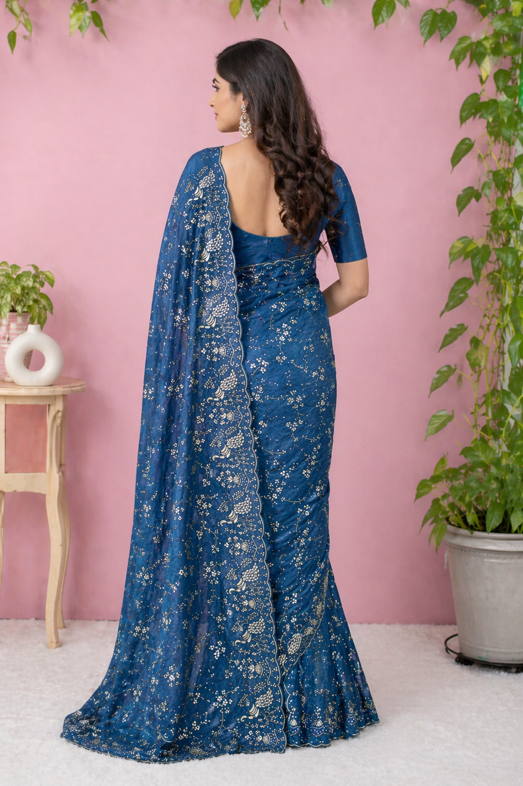 Adhvika - Tissue Silk Saree