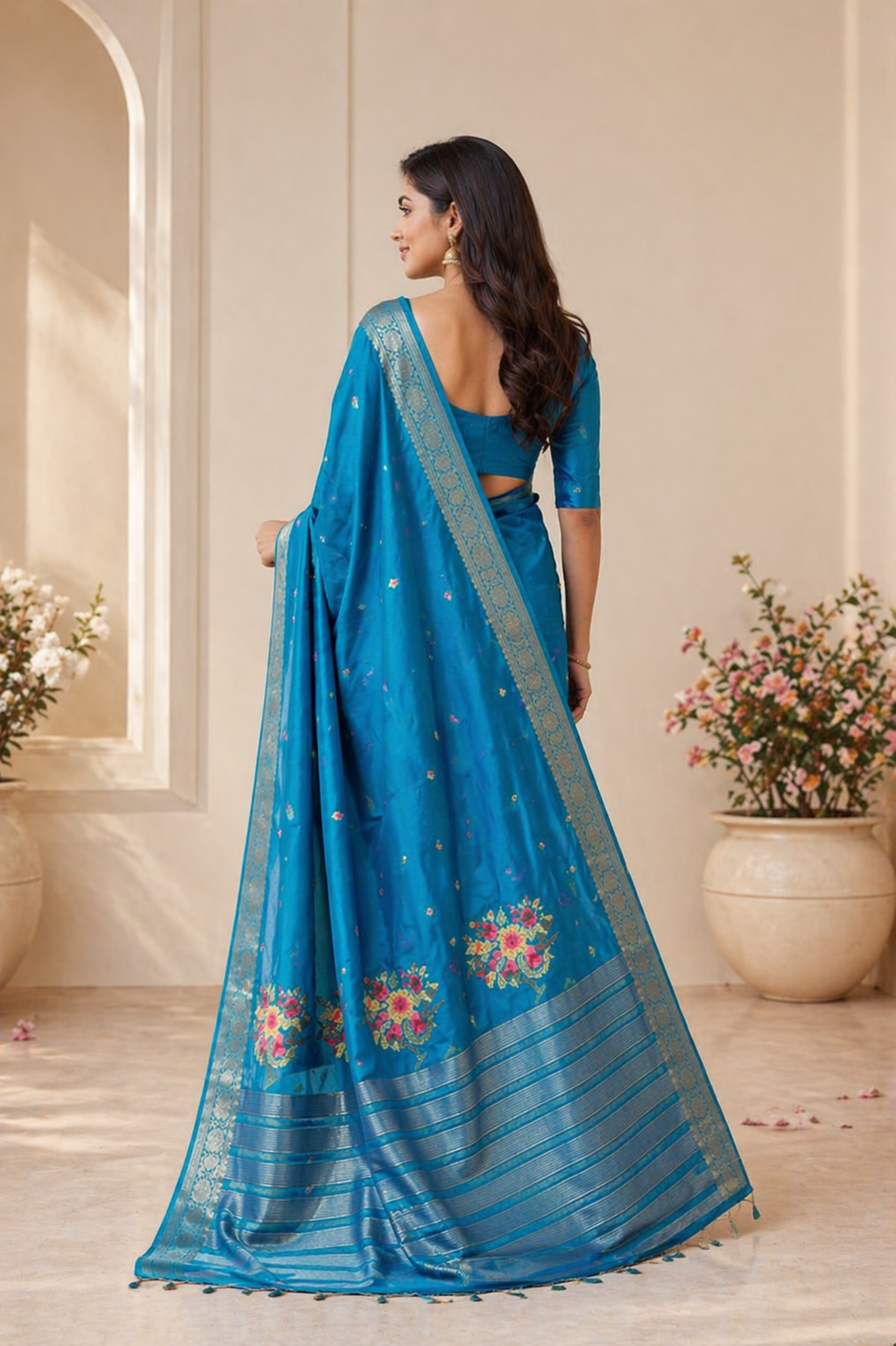 Madhu - Embroidered Saree