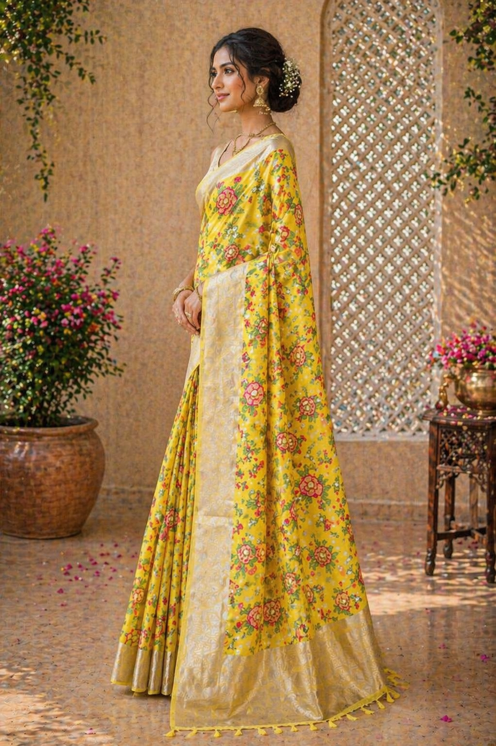 Rashmi - Embroidered Saree