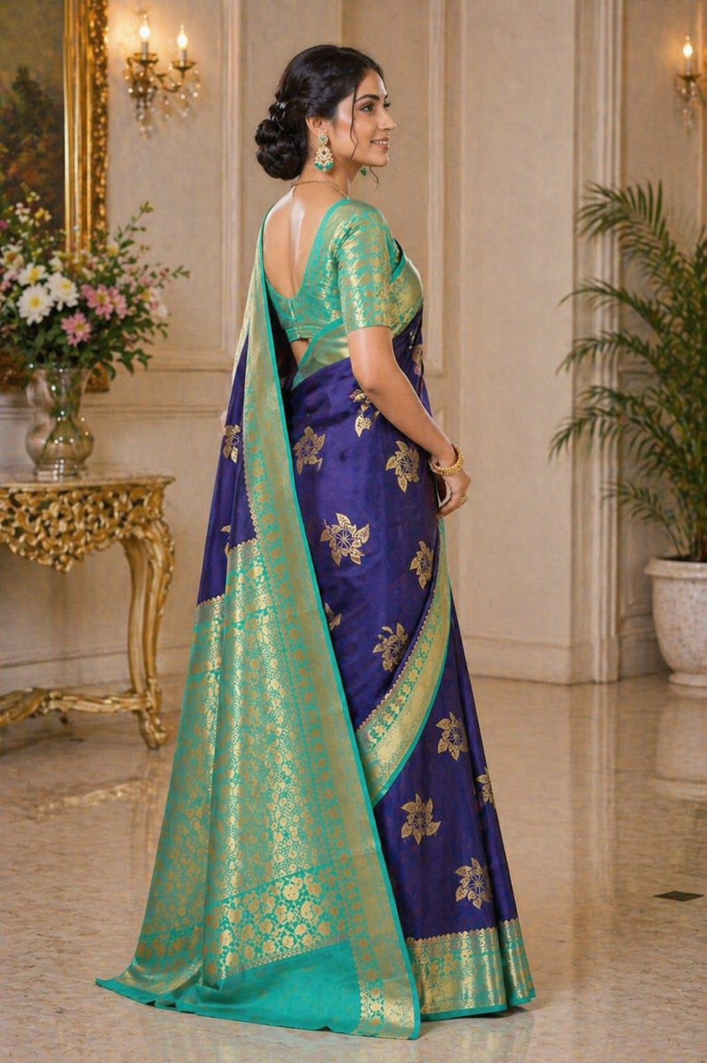 Rajeshwari - Pure silk Kanchi Pattu Saree