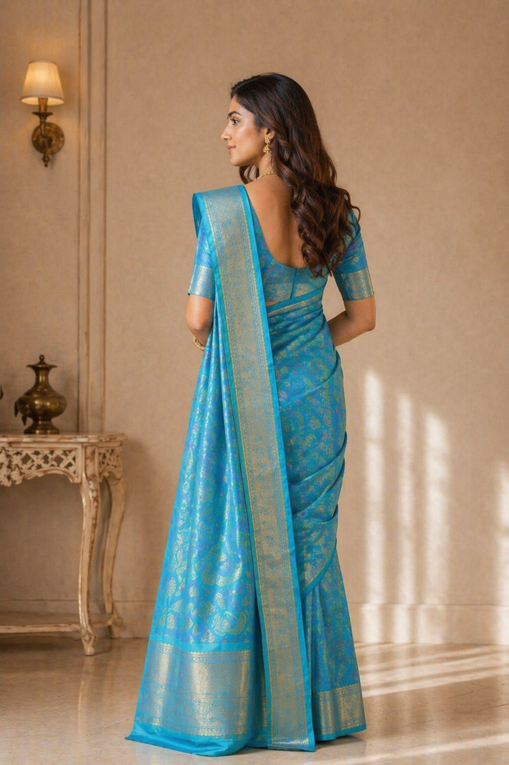 Tanja - Semi Silk Saree