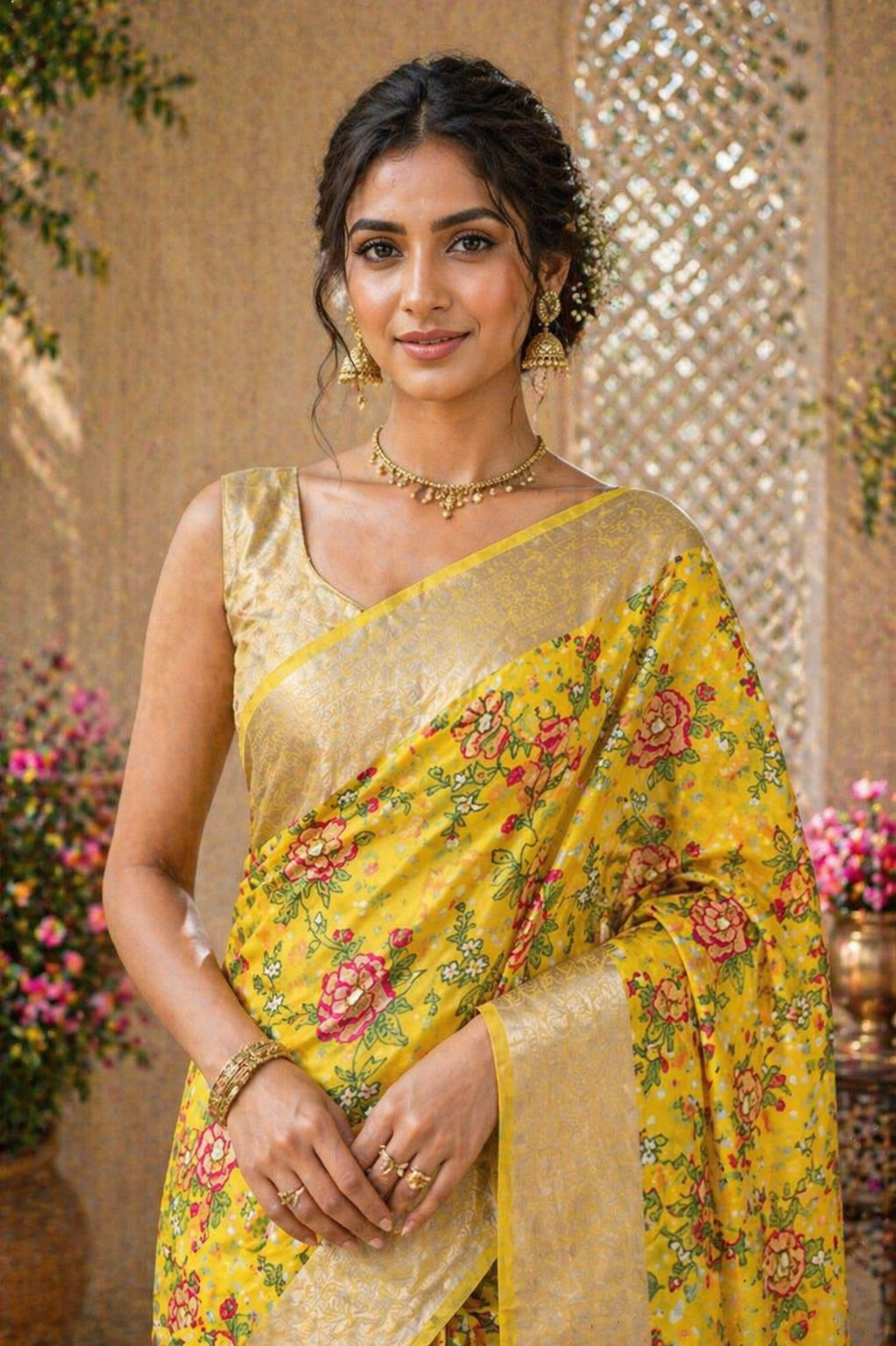 Rashmi - Embroidered Saree