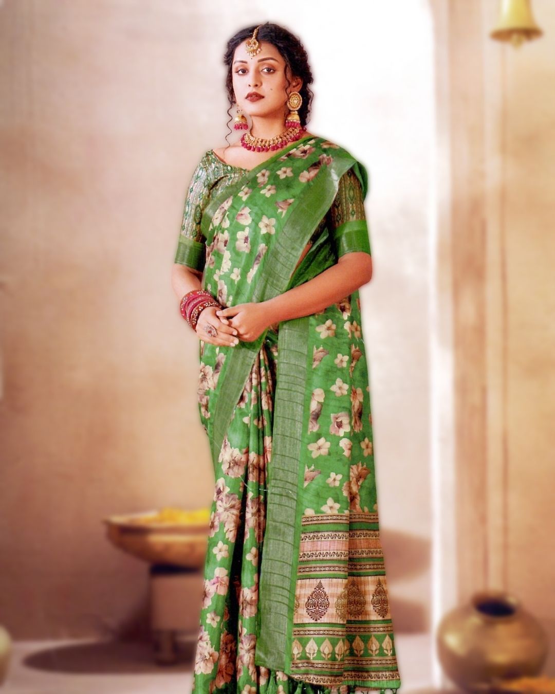 Aaradhya - Printed Saree