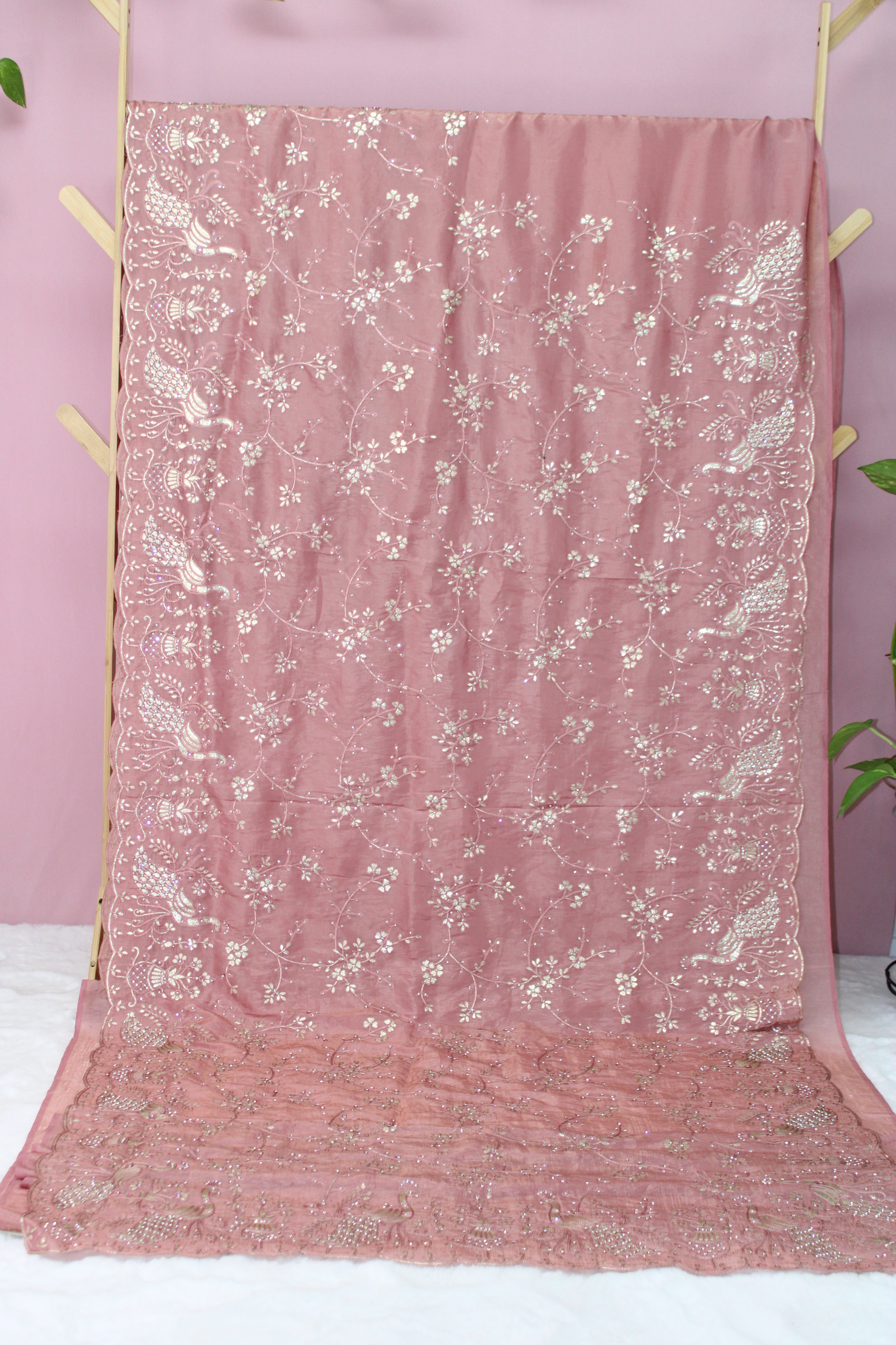 Adhvika - Tissue Silk Saree