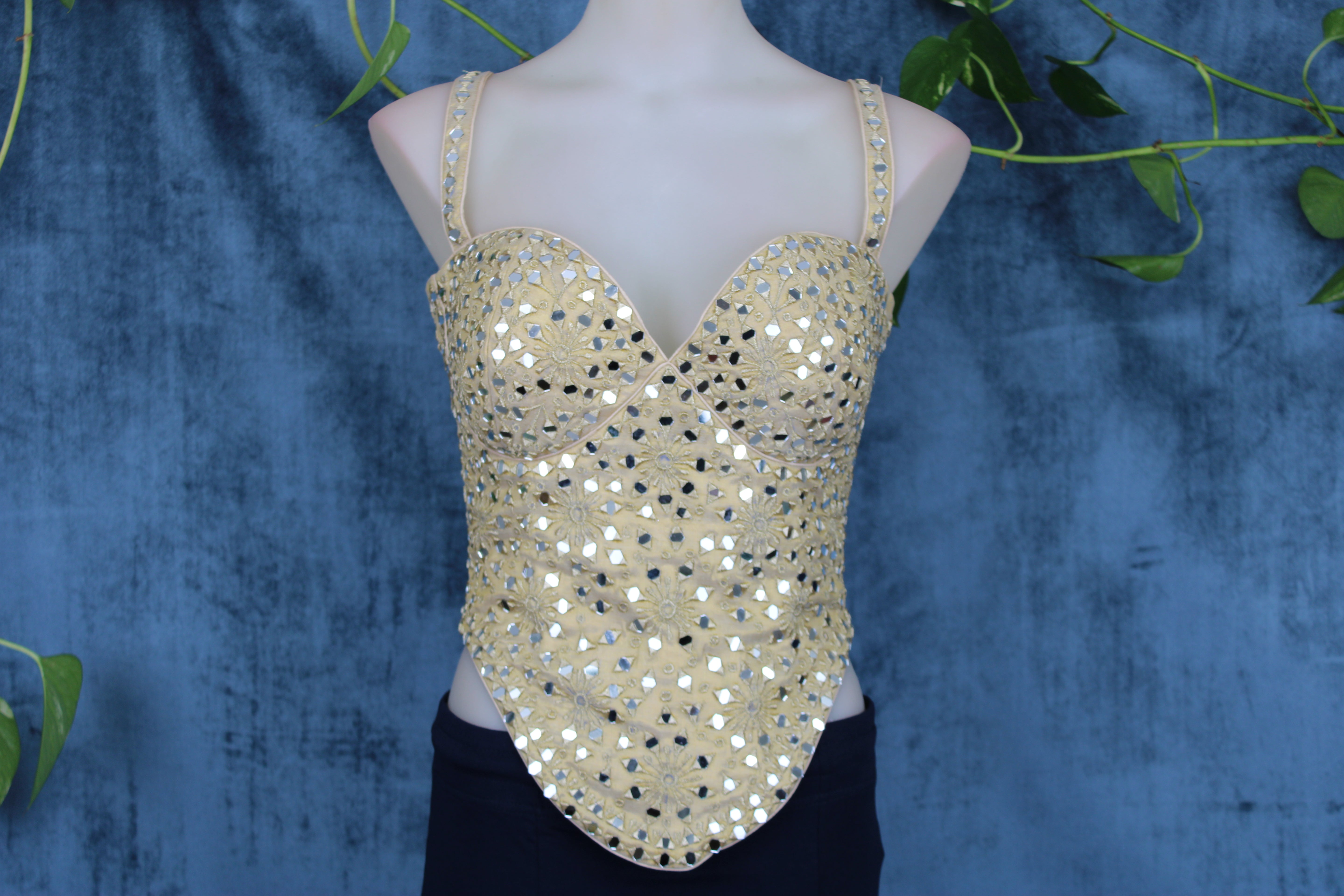 Alpana - Mirror Work Embroidery Blouse