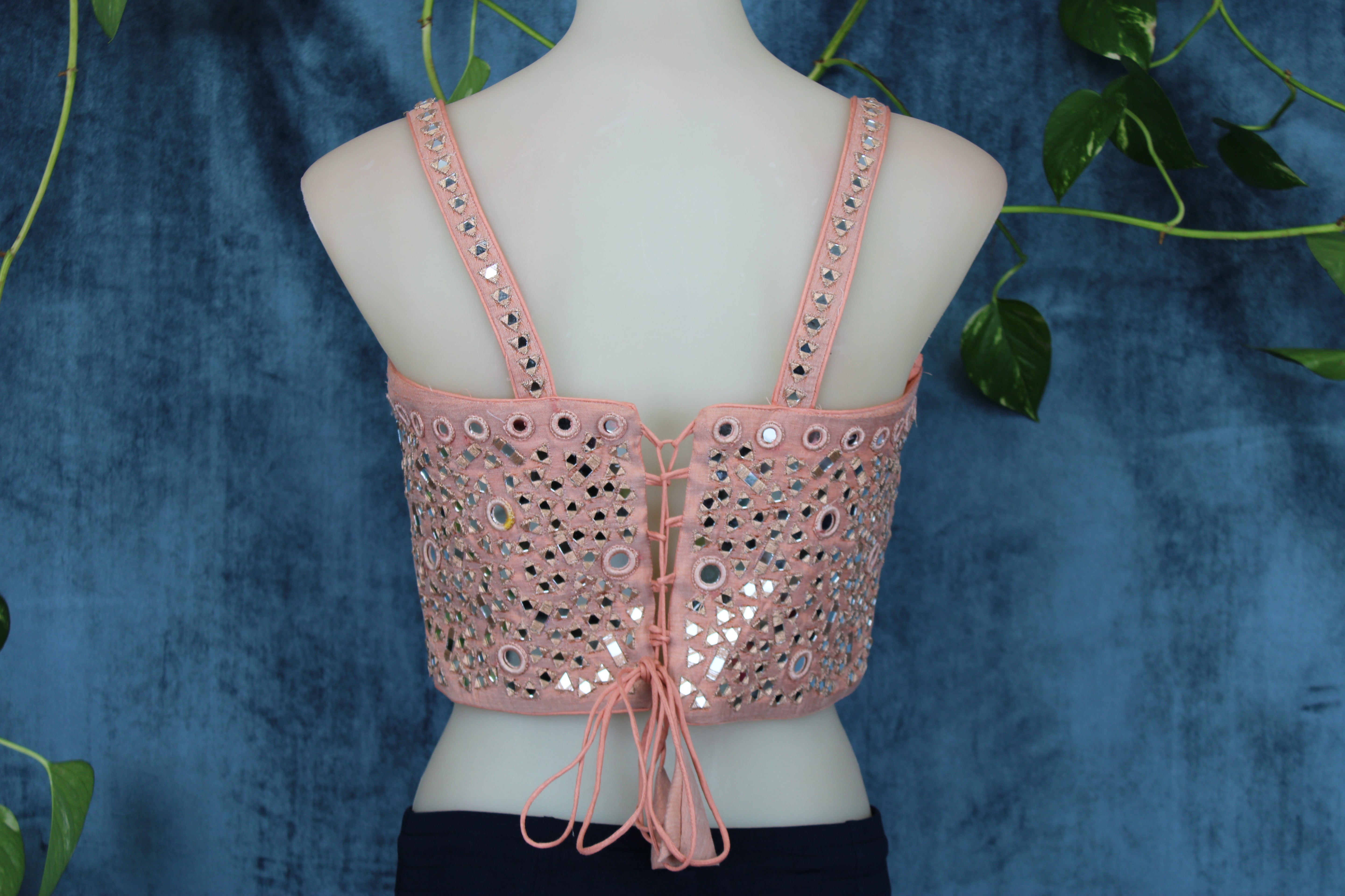 Alpana - Mirror Work Embroidery Blouse