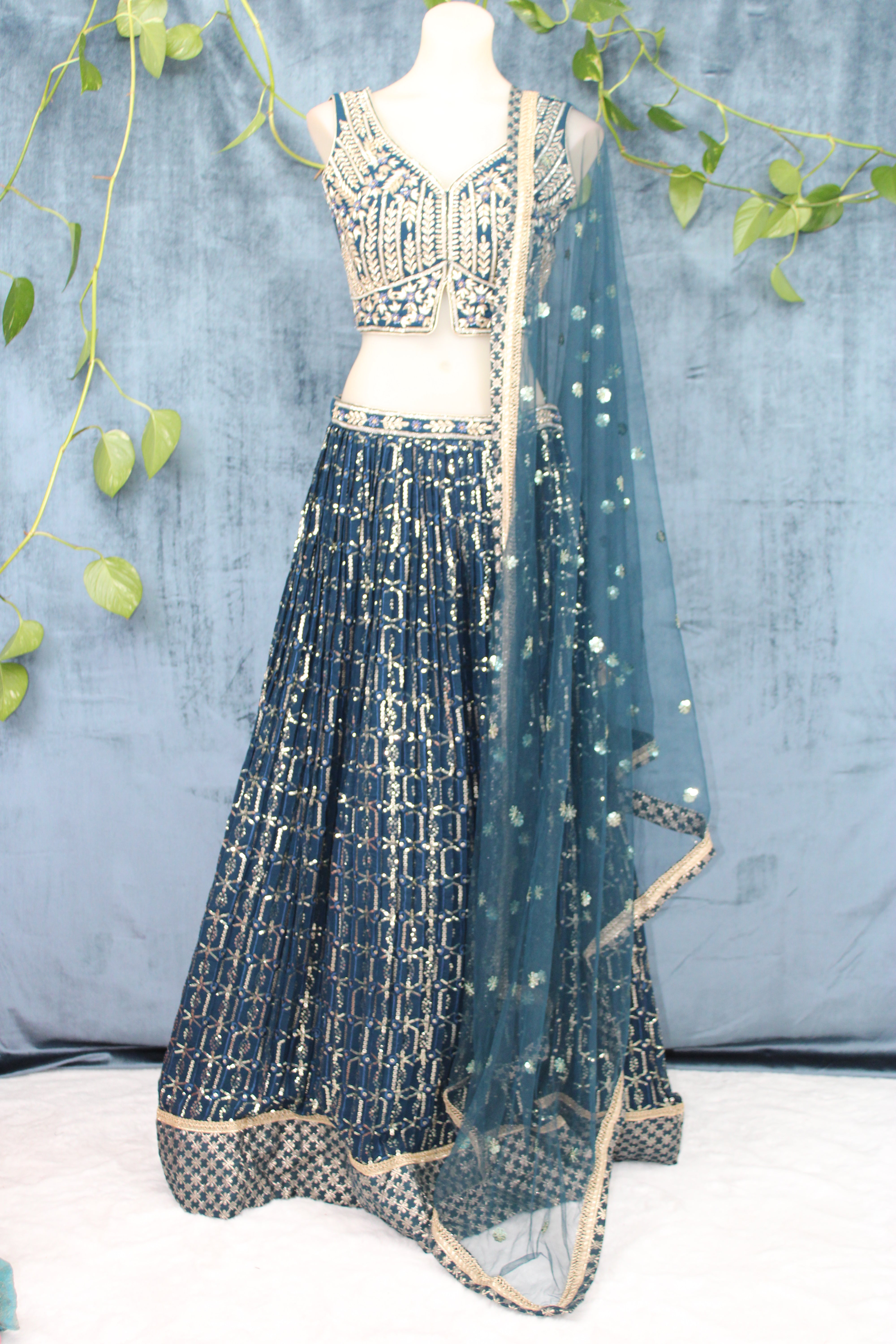 Angela - Georgette fabric lehenga
