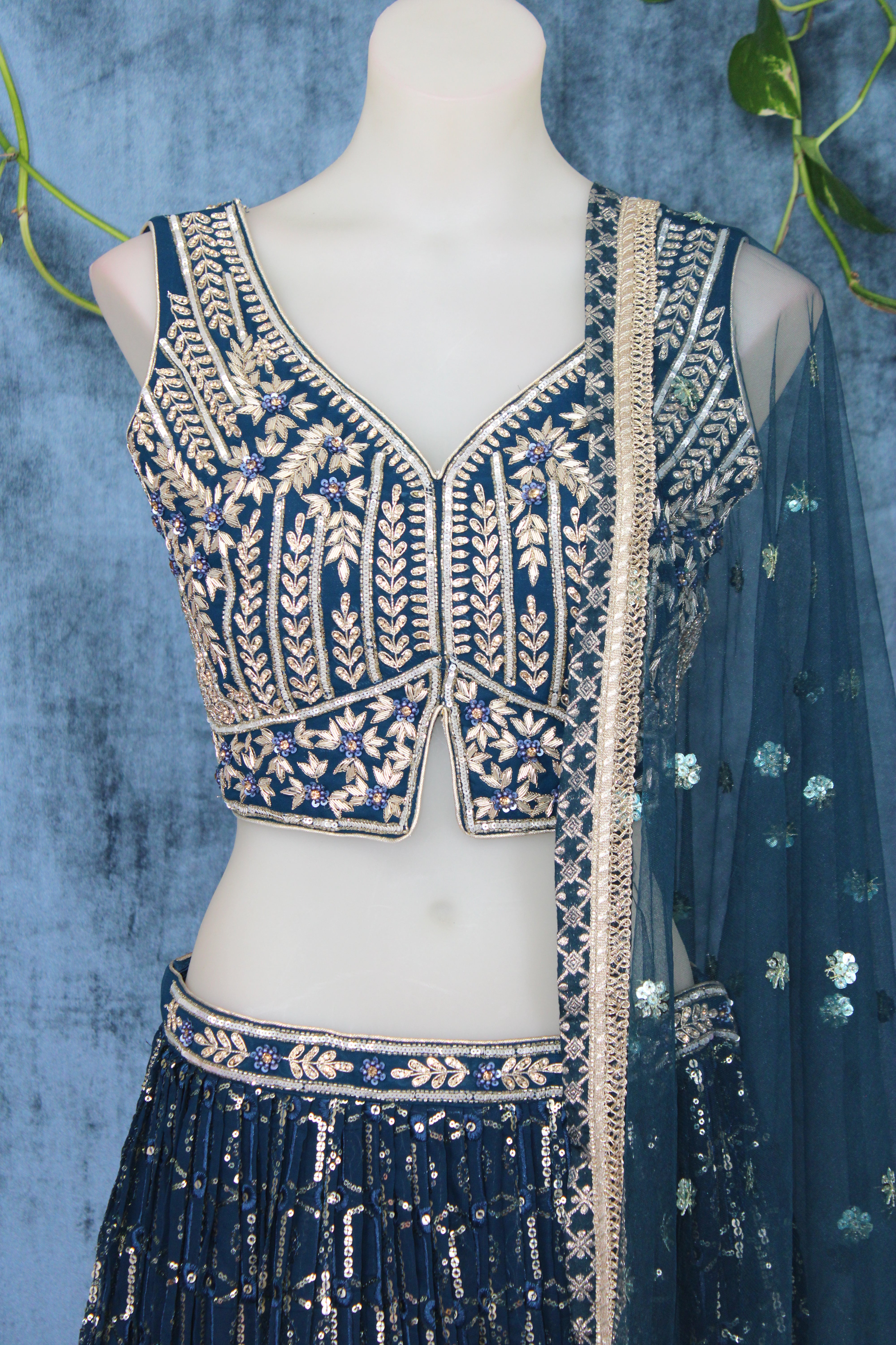 Angela - Georgette fabric lehenga