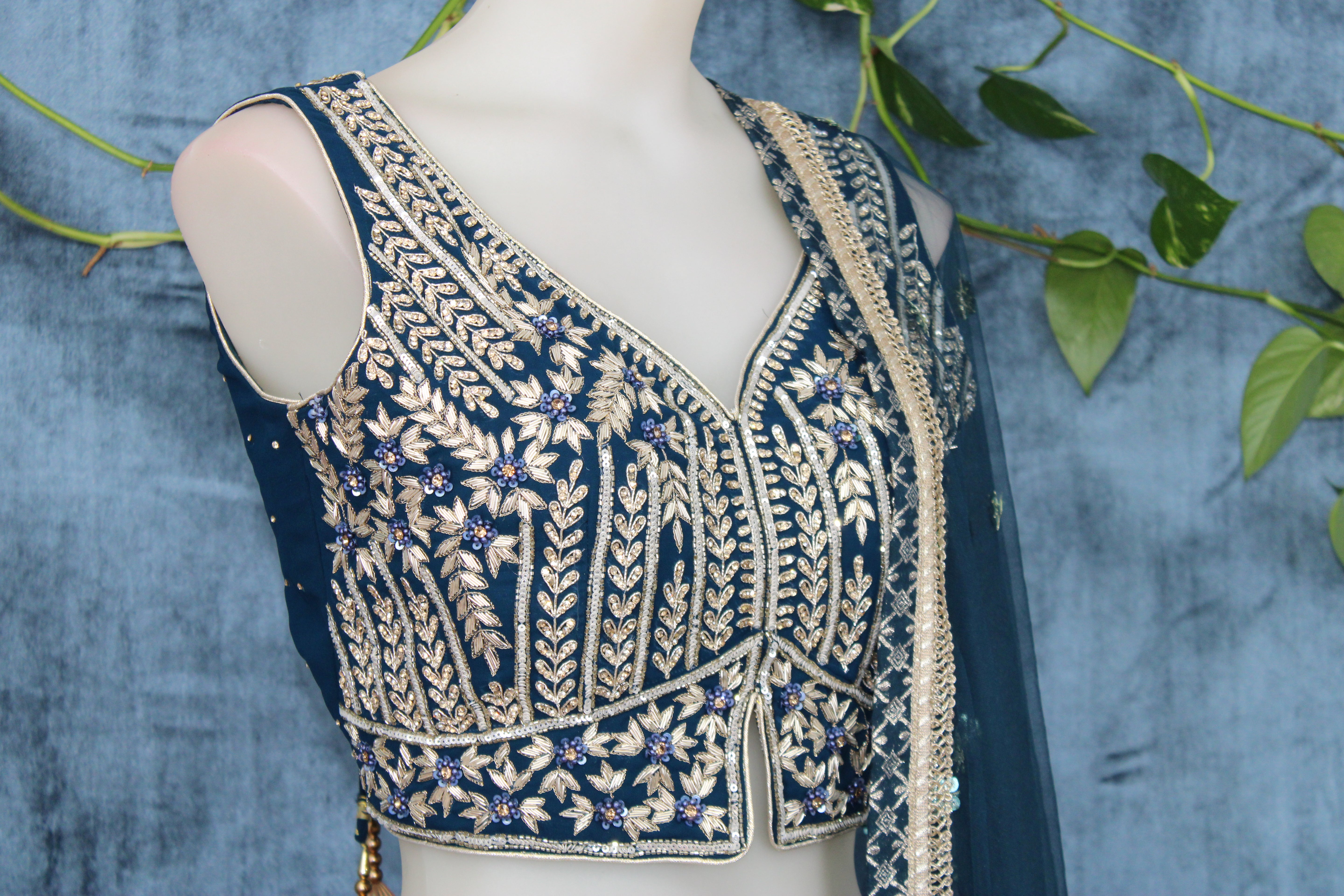 Angela - Georgette fabric lehenga