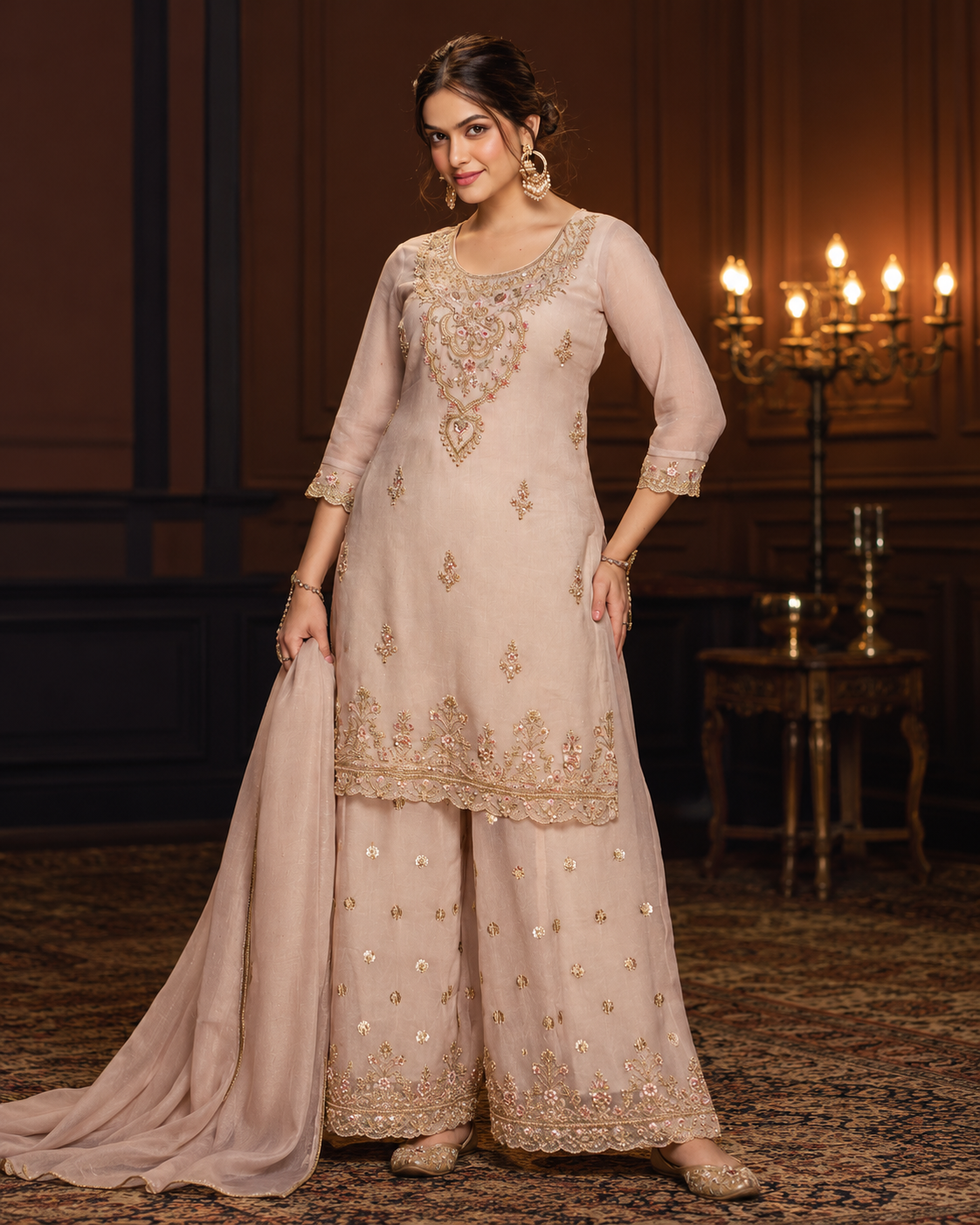 Anshu - Plazo Suit