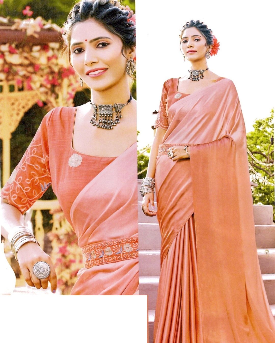 Anulekha - Printed Saree