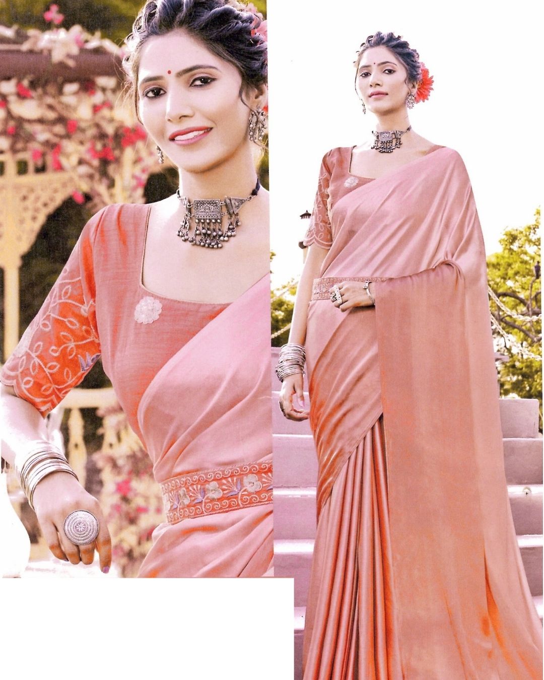 Anulekha - Printed Saree