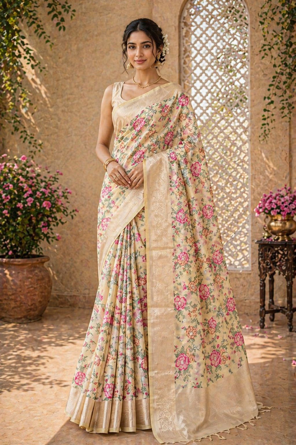 Rashmi - Embroidered Saree