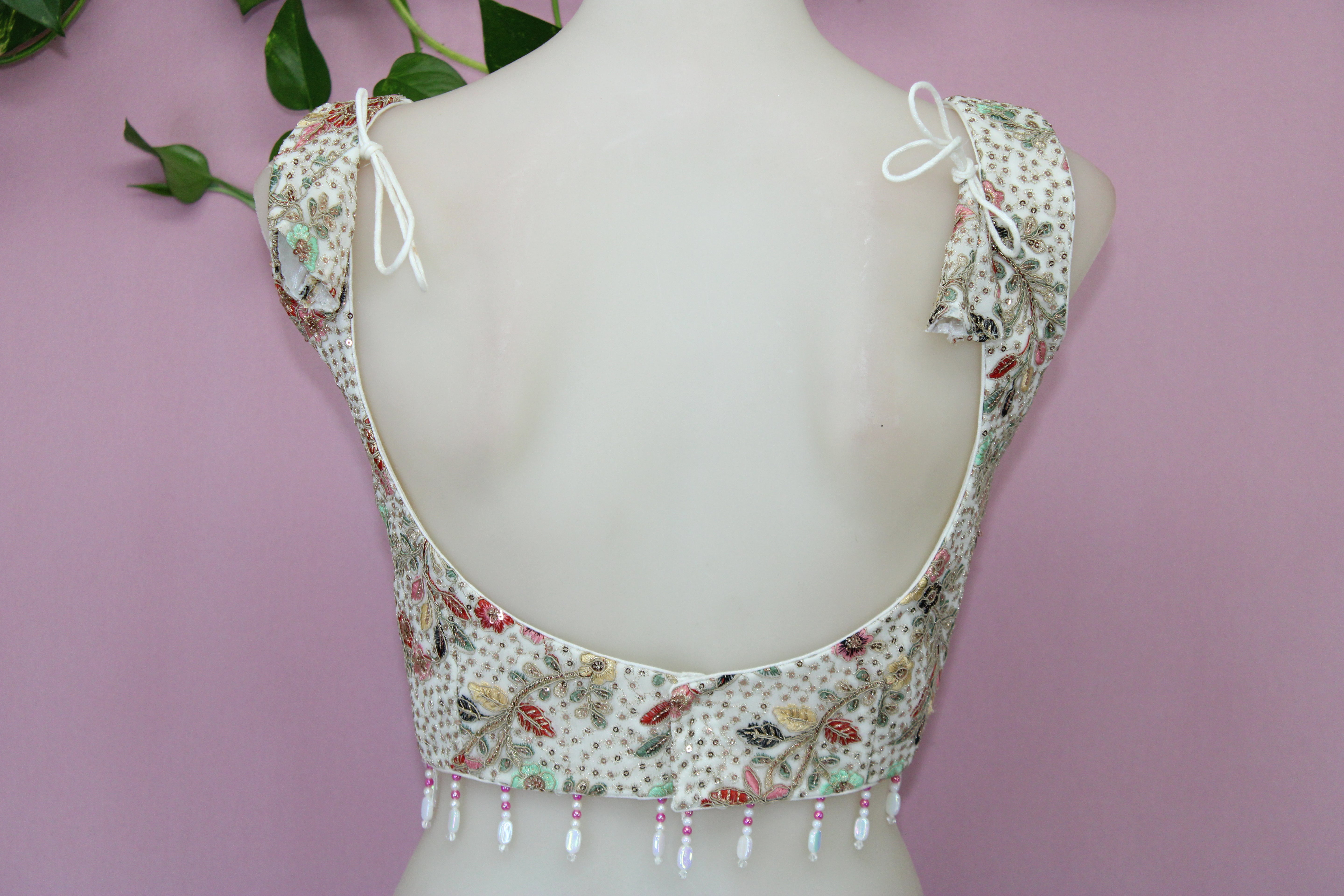 Bella - Georgette Sleeveless Princess Cut Blouse