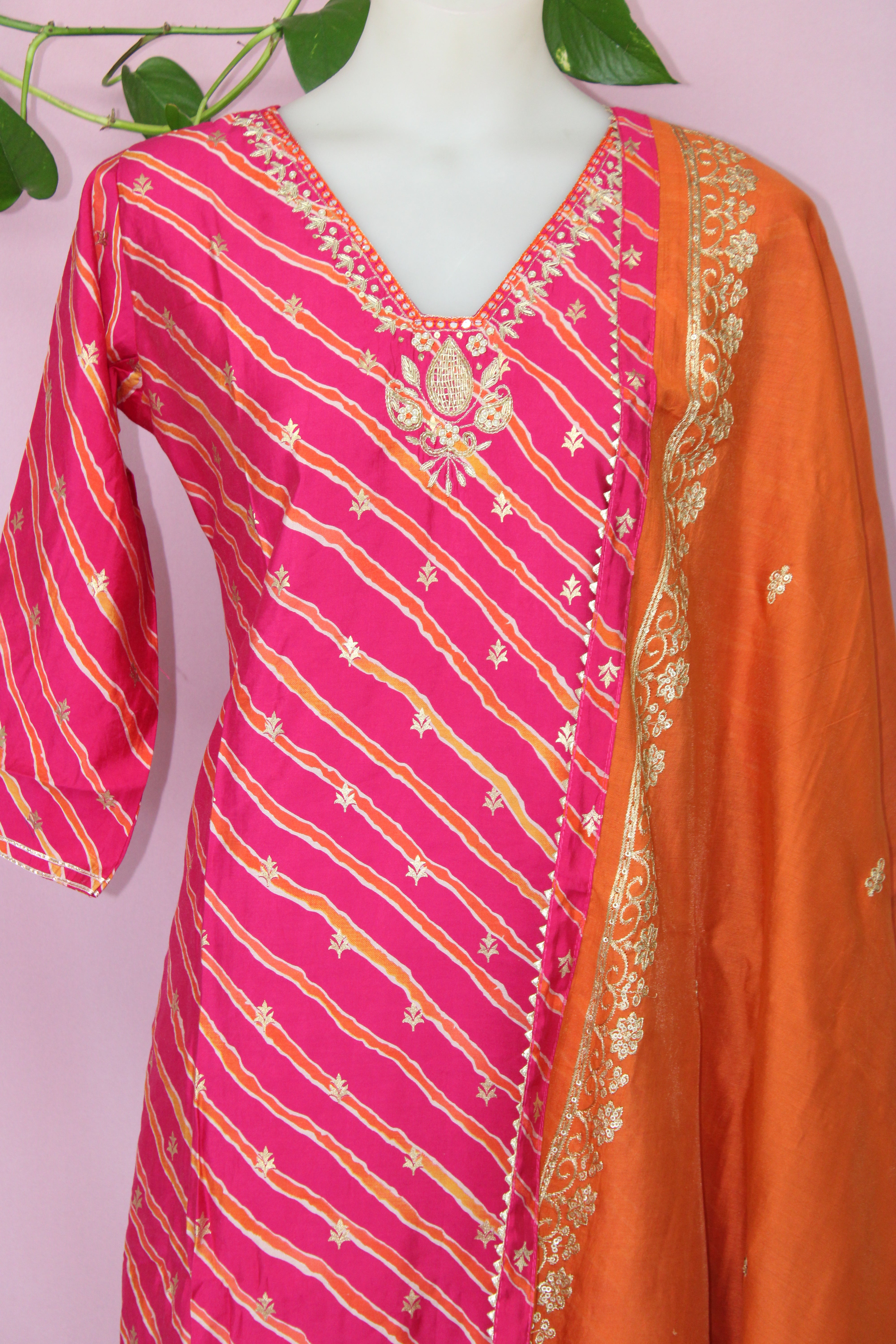Deepti - Muslin Silk Straight Suit