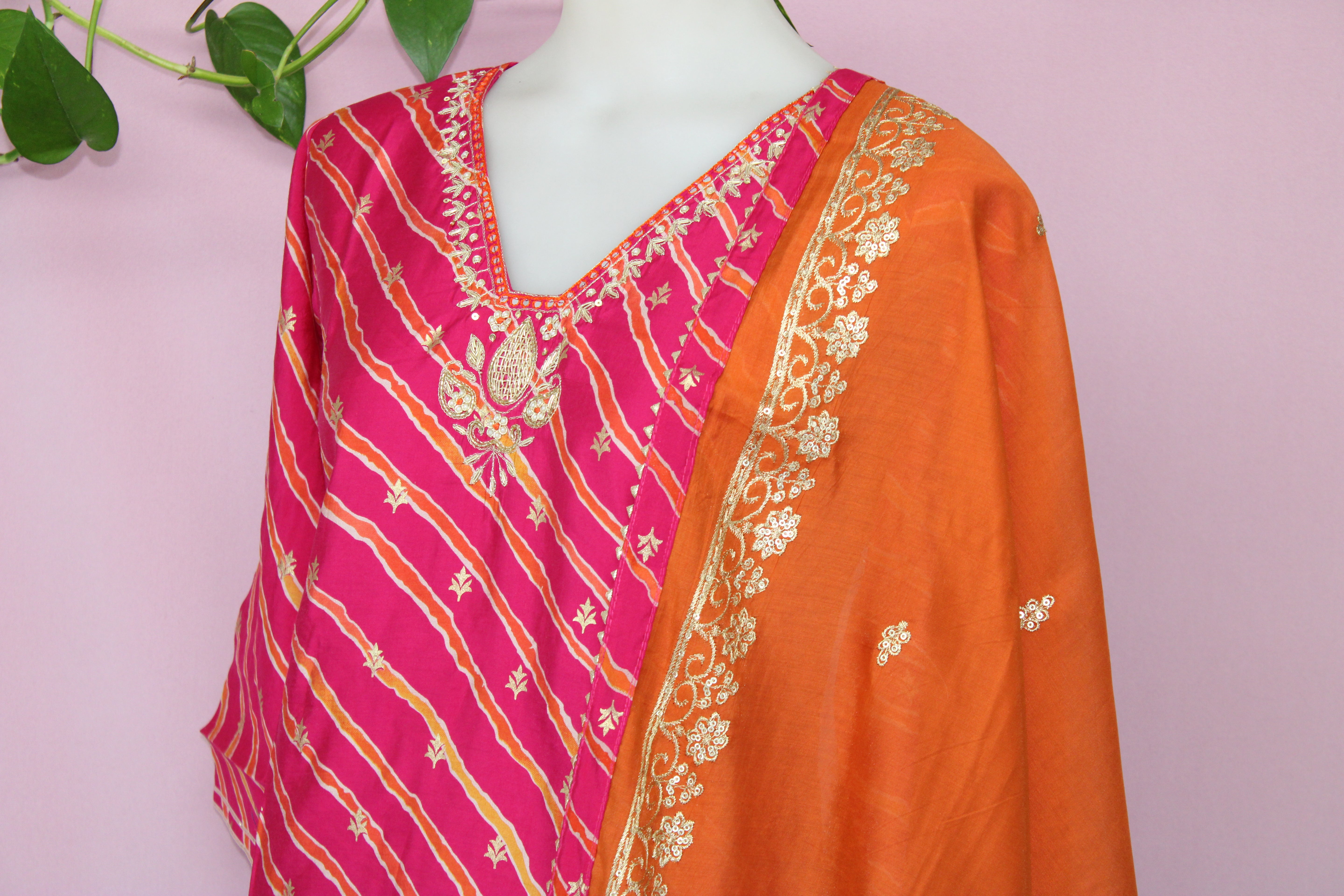 Deepti - Muslin Silk Straight Suit
