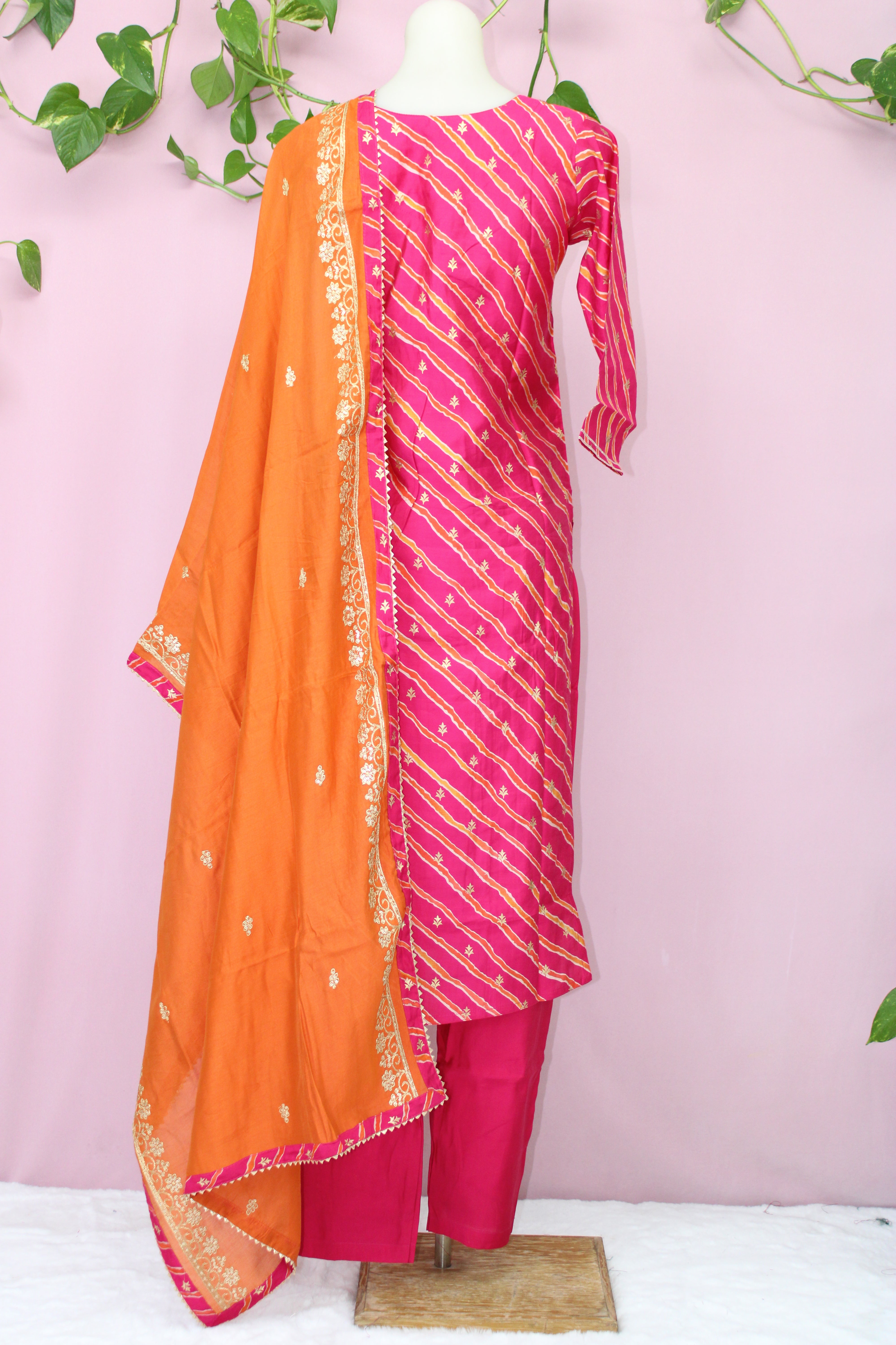 Deepti - Muslin Silk Straight Suit