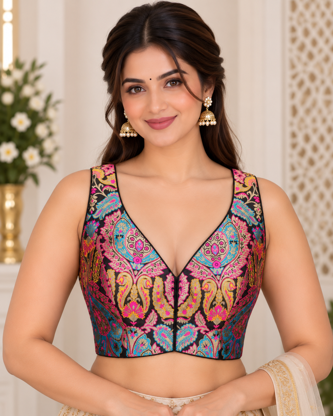 Ena -  Princess Cut Blouse