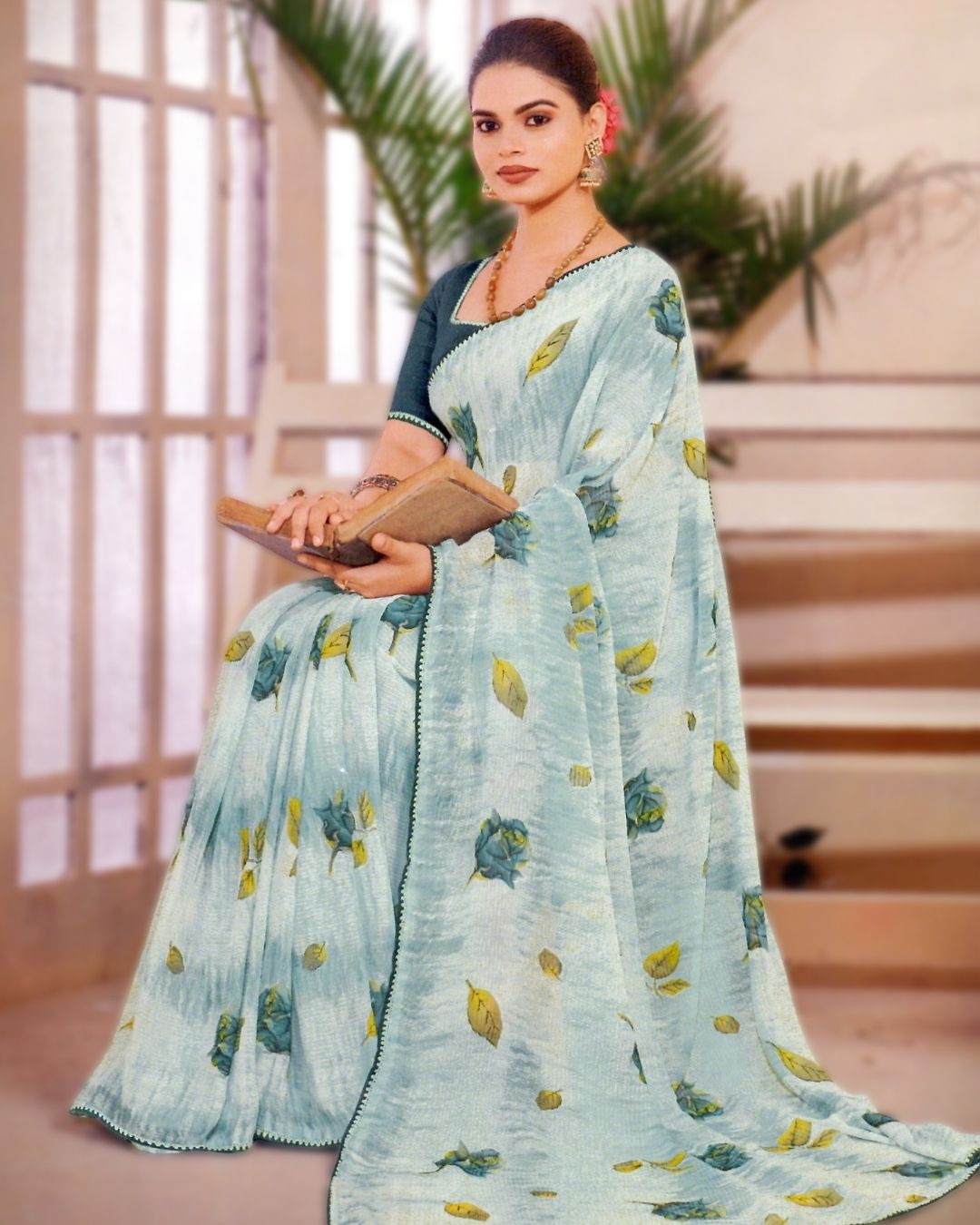 Florina - Printed Saree