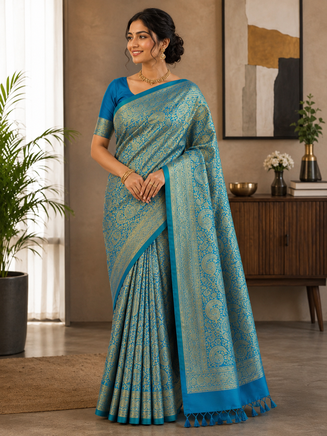 Gajgamni - Silk Saree