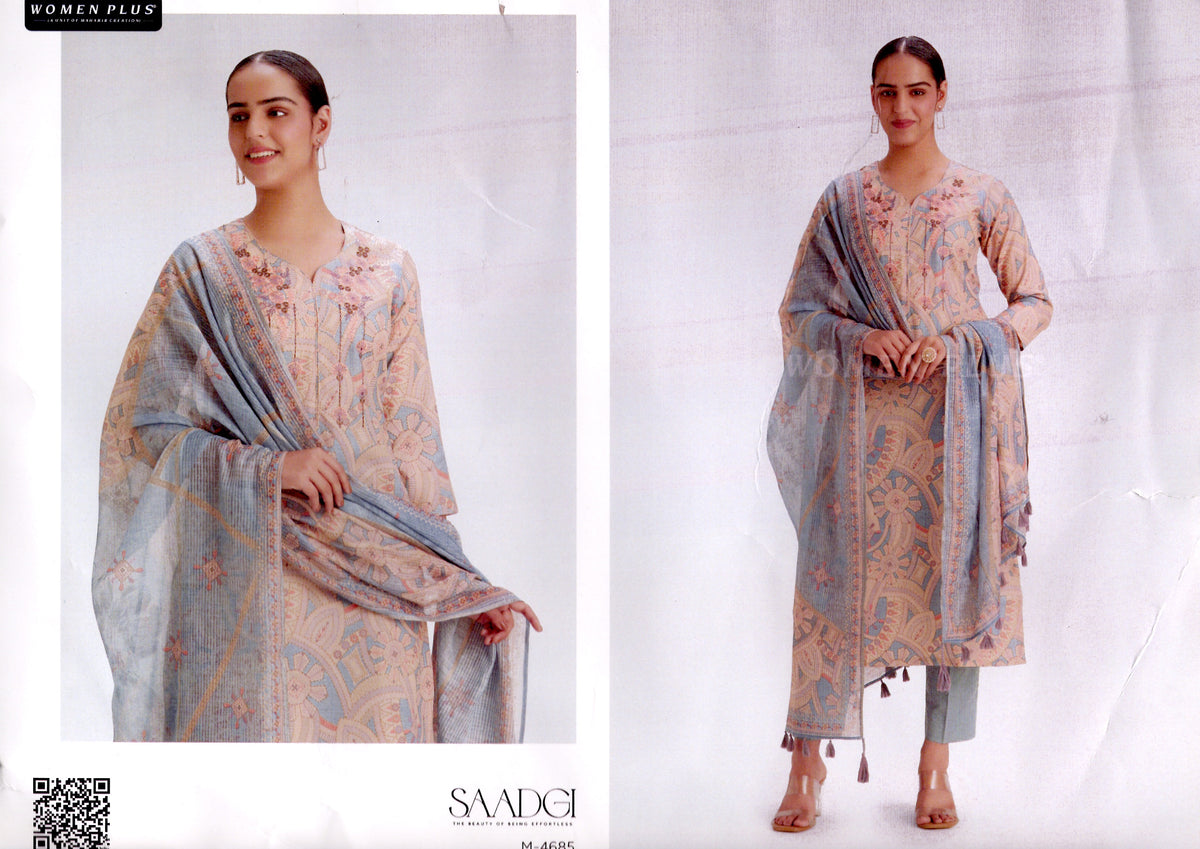 Ganga - Straight Suit
