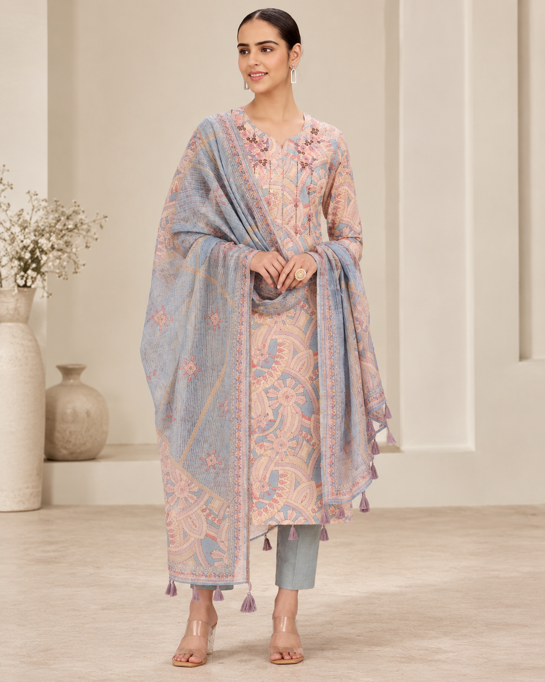 Ganga - Straight Suit