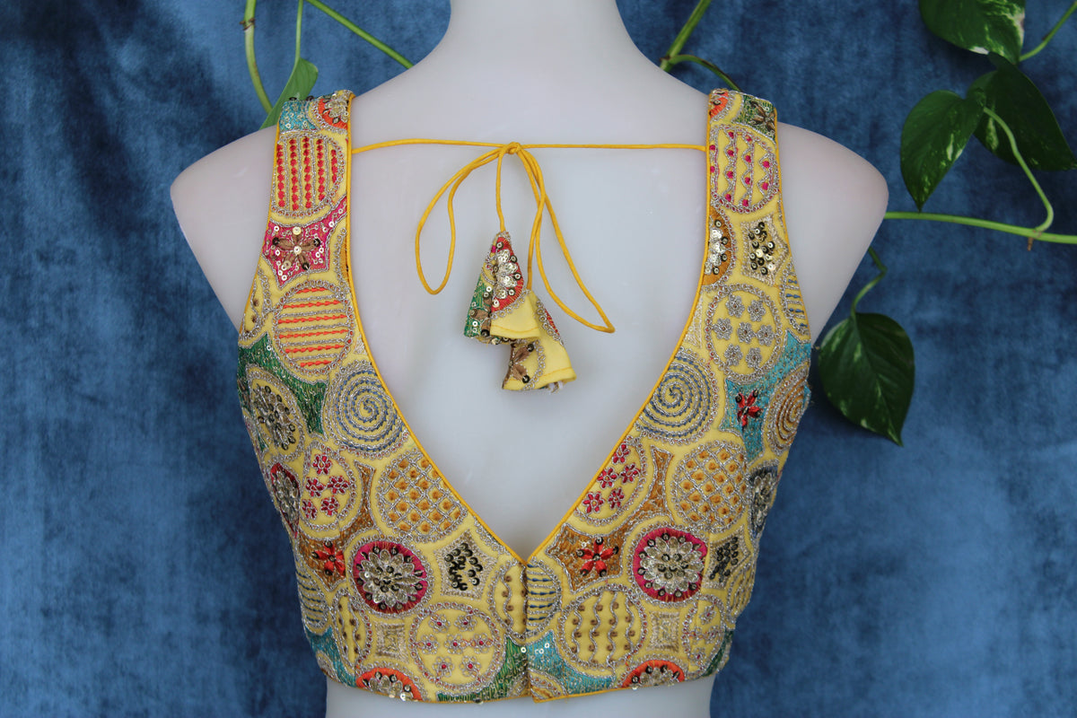 Gauri - Embroidered Blouse