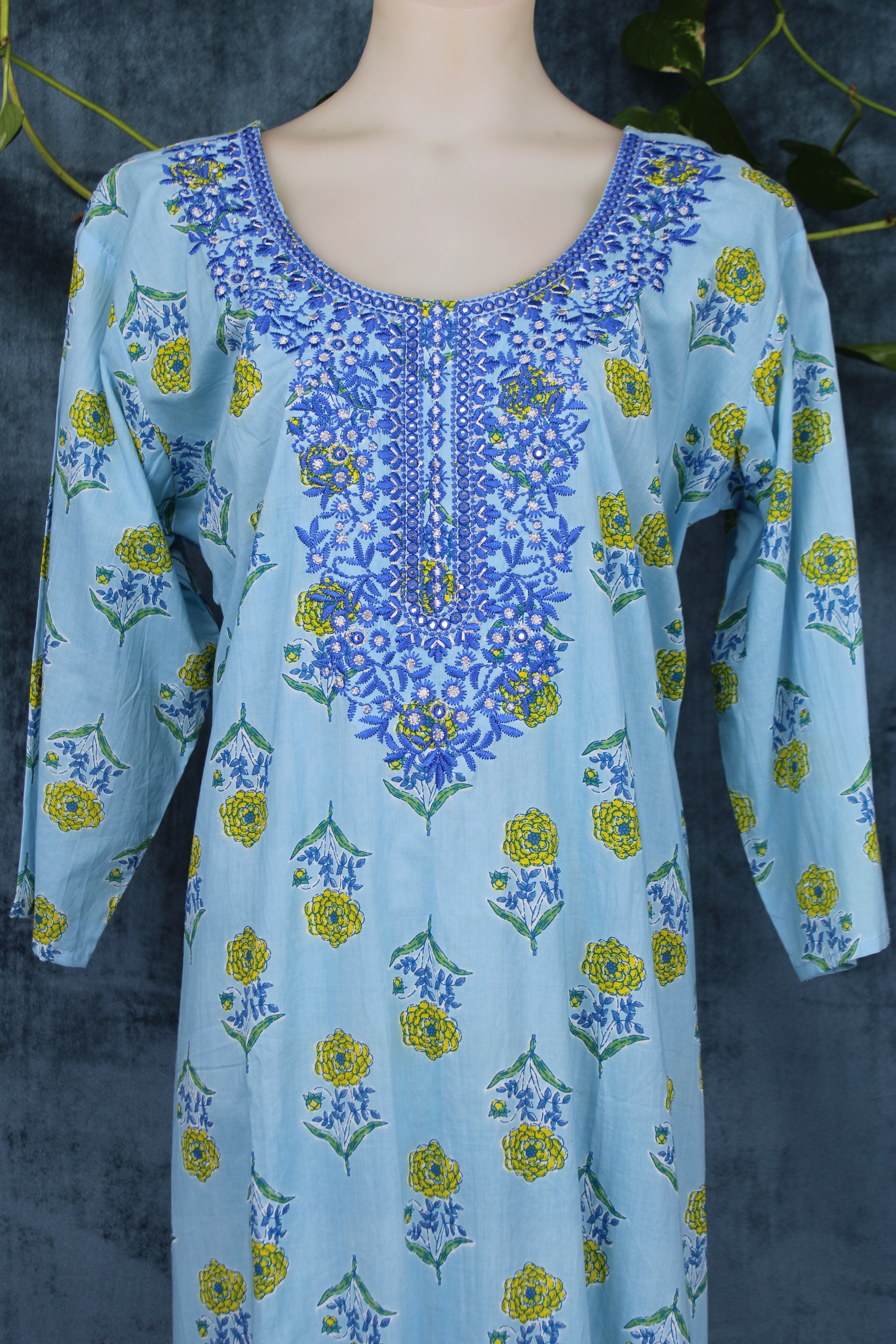 Geeta - Cotton Long Kurti