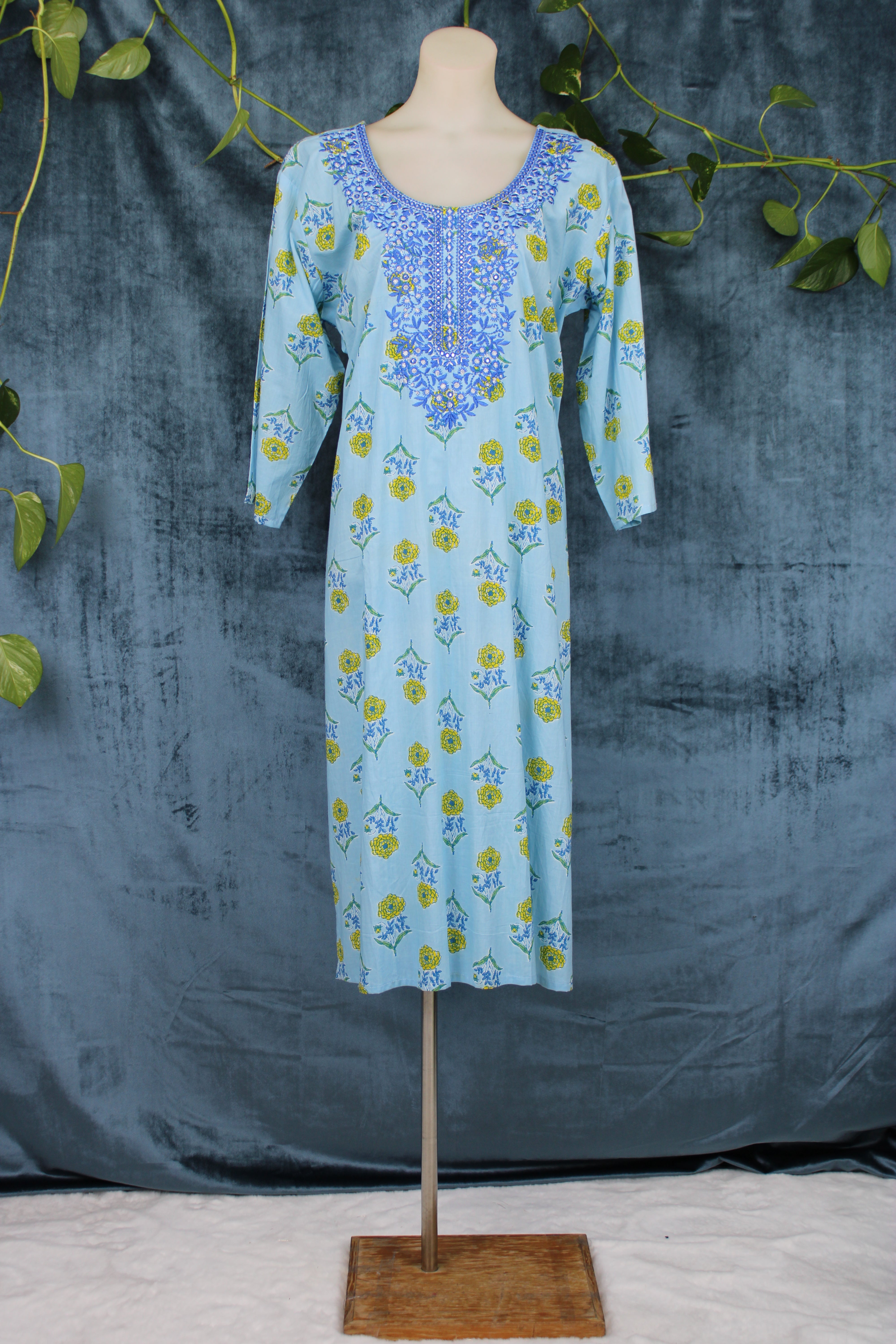 Geeta - Cotton Long Kurti
