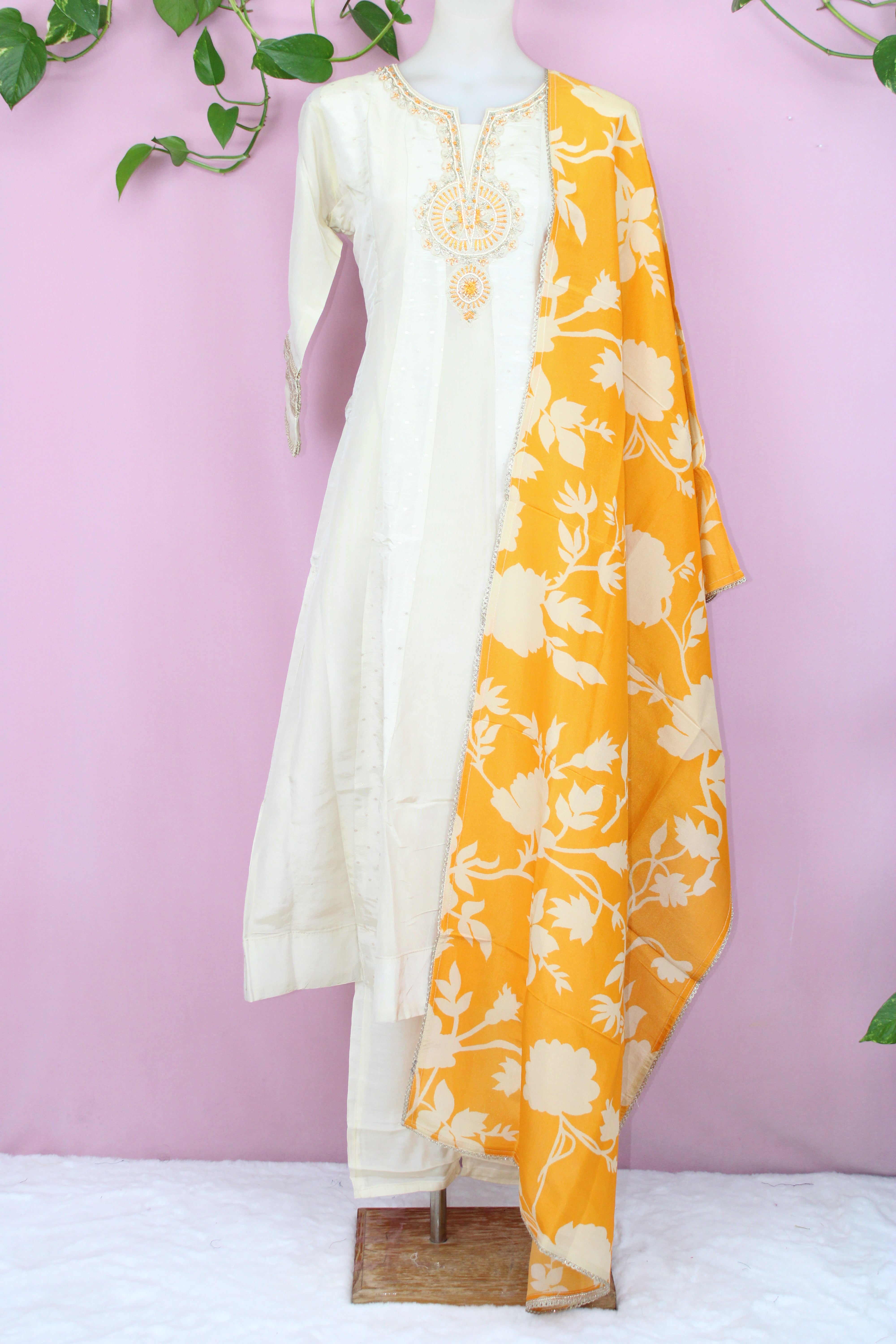 Harsha - Soft Tissue Anarkali Suit