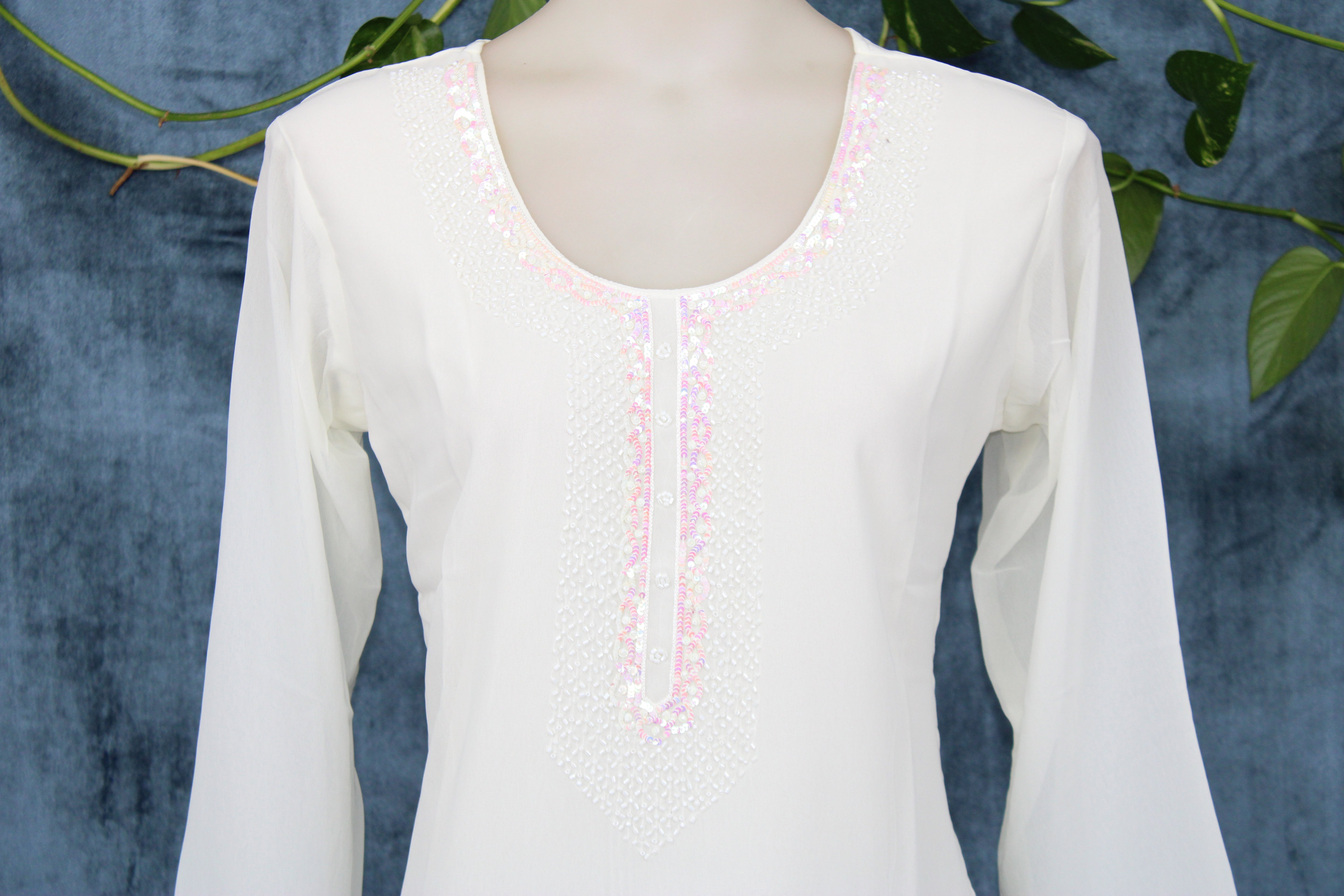 Heba - Georgette Short Kurti