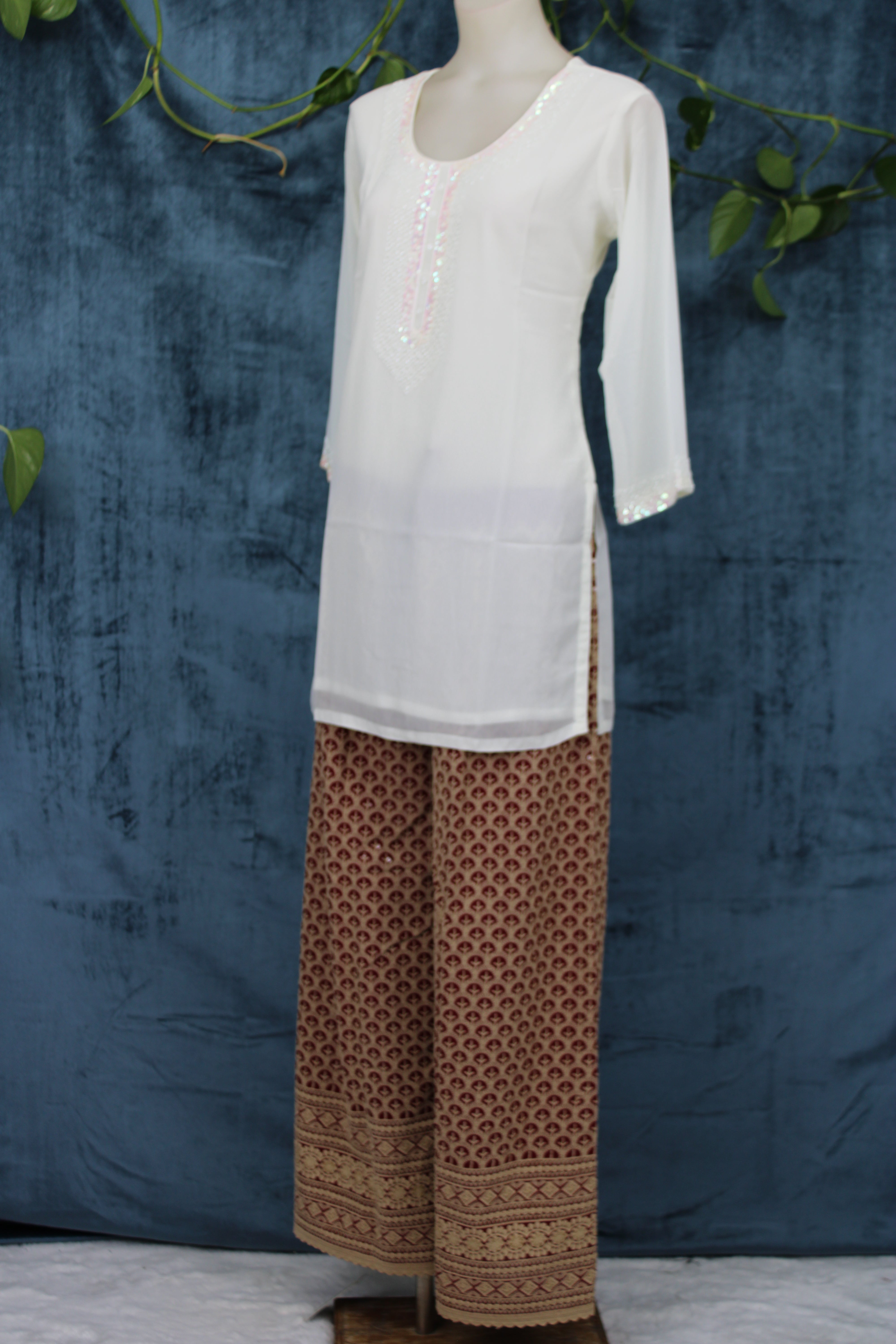 Heba - Georgette Short Kurti