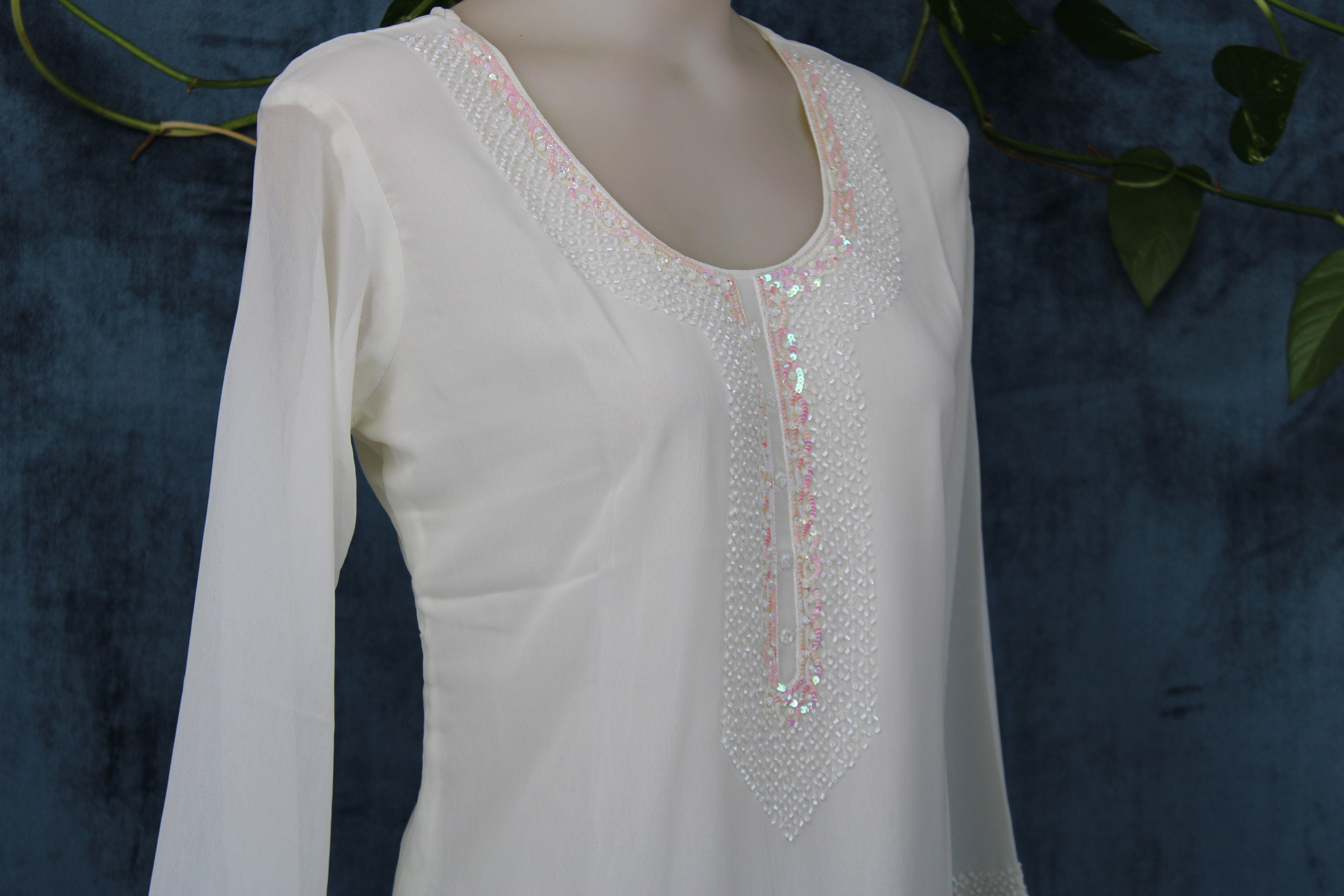 Heba - Georgette Short Kurti