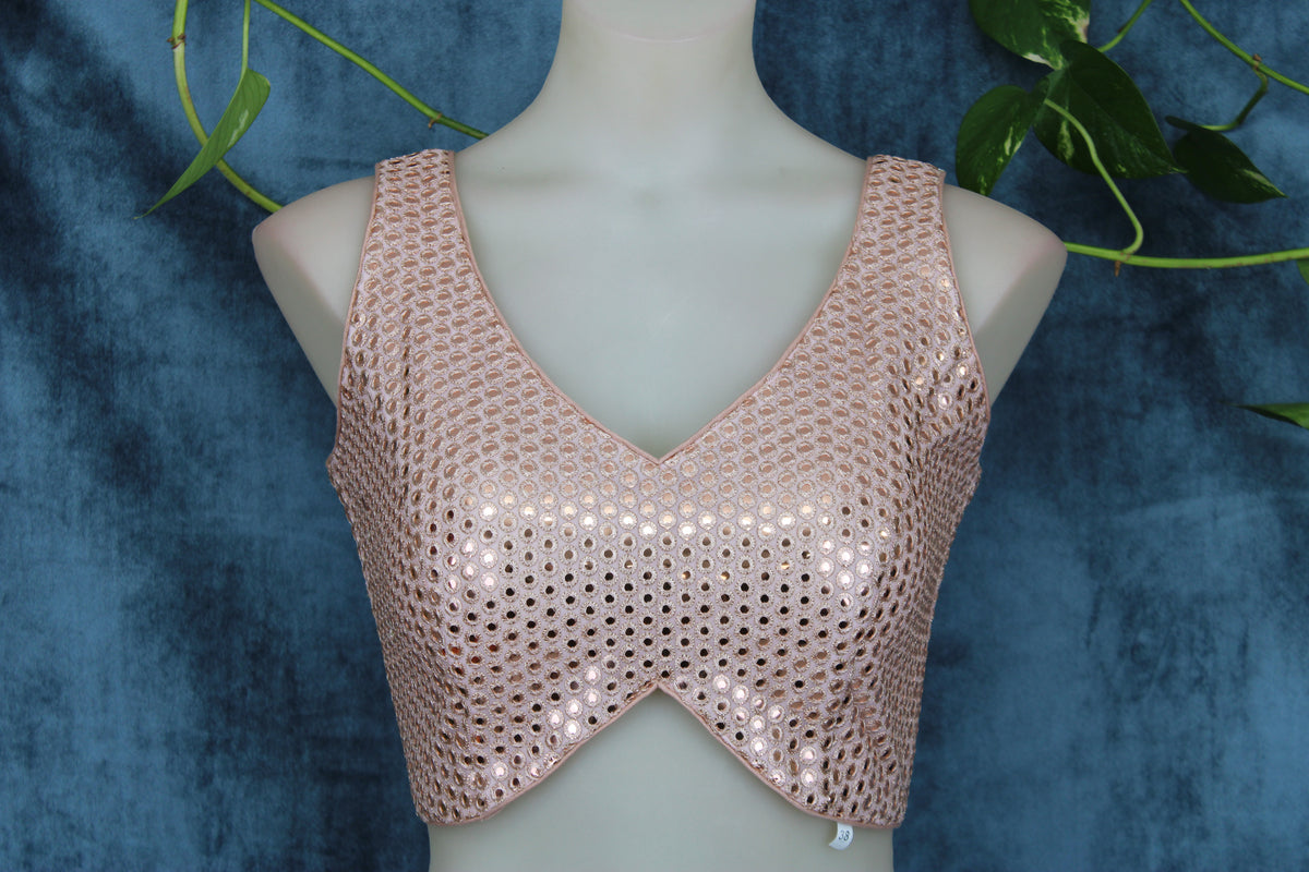 Hetal - Mirror Work Blouse