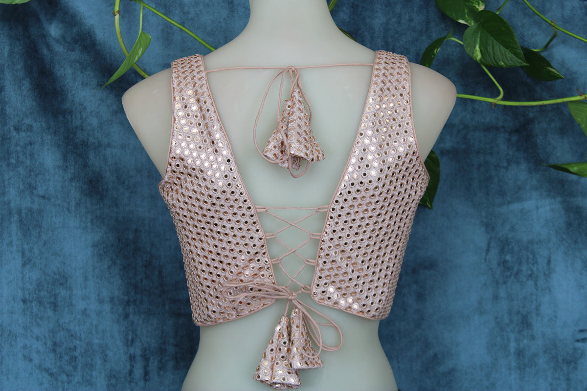 Hetal - Mirror Work Blouse