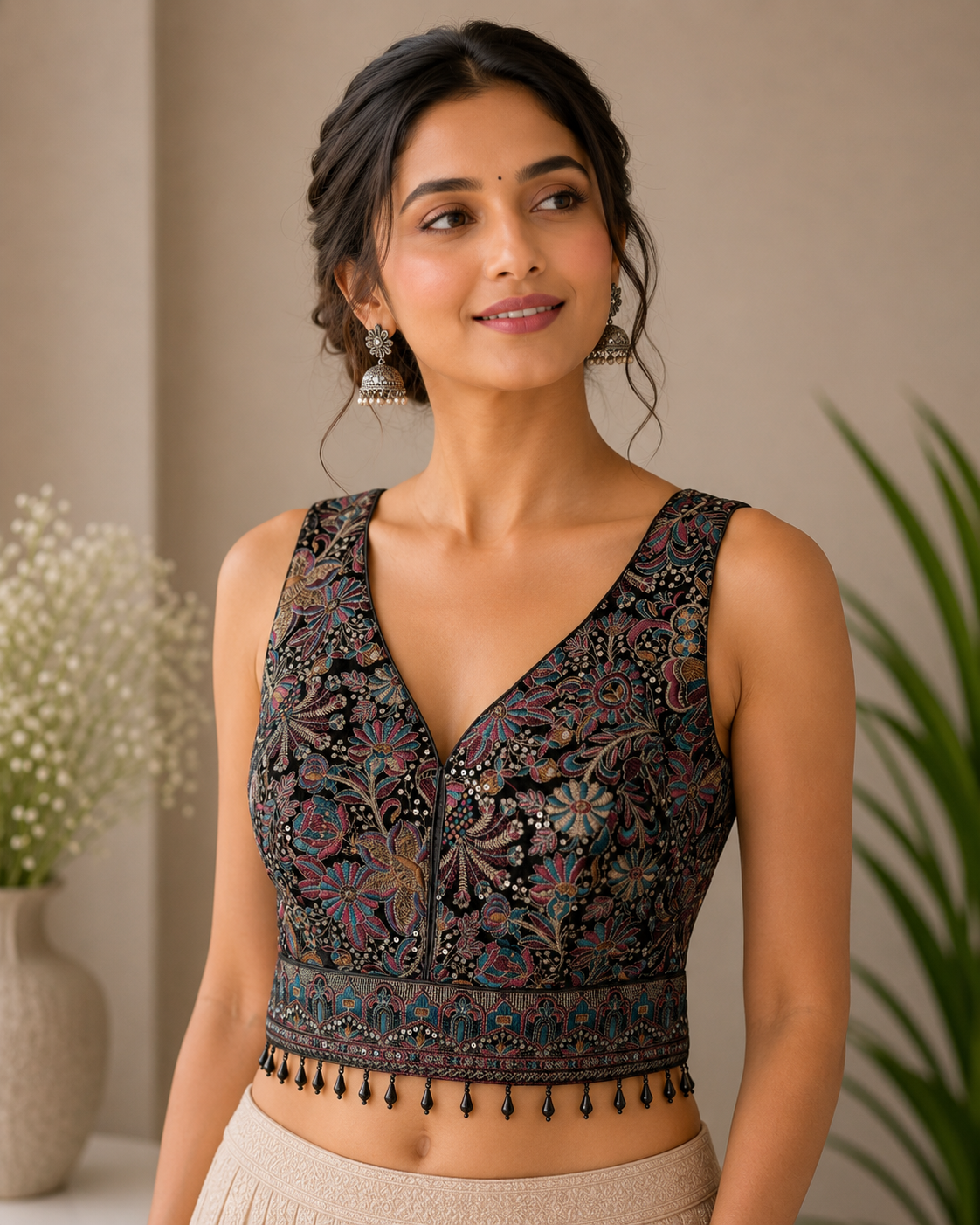 Ira - Embroidered Blouse