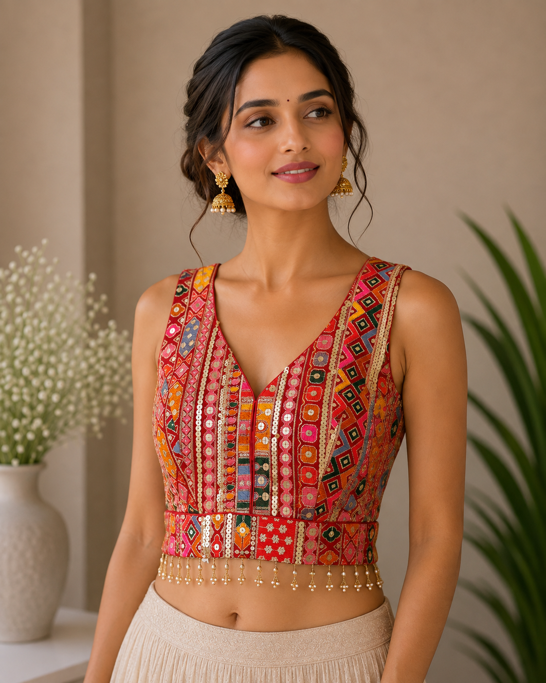 Ira - Embroidered Blouse