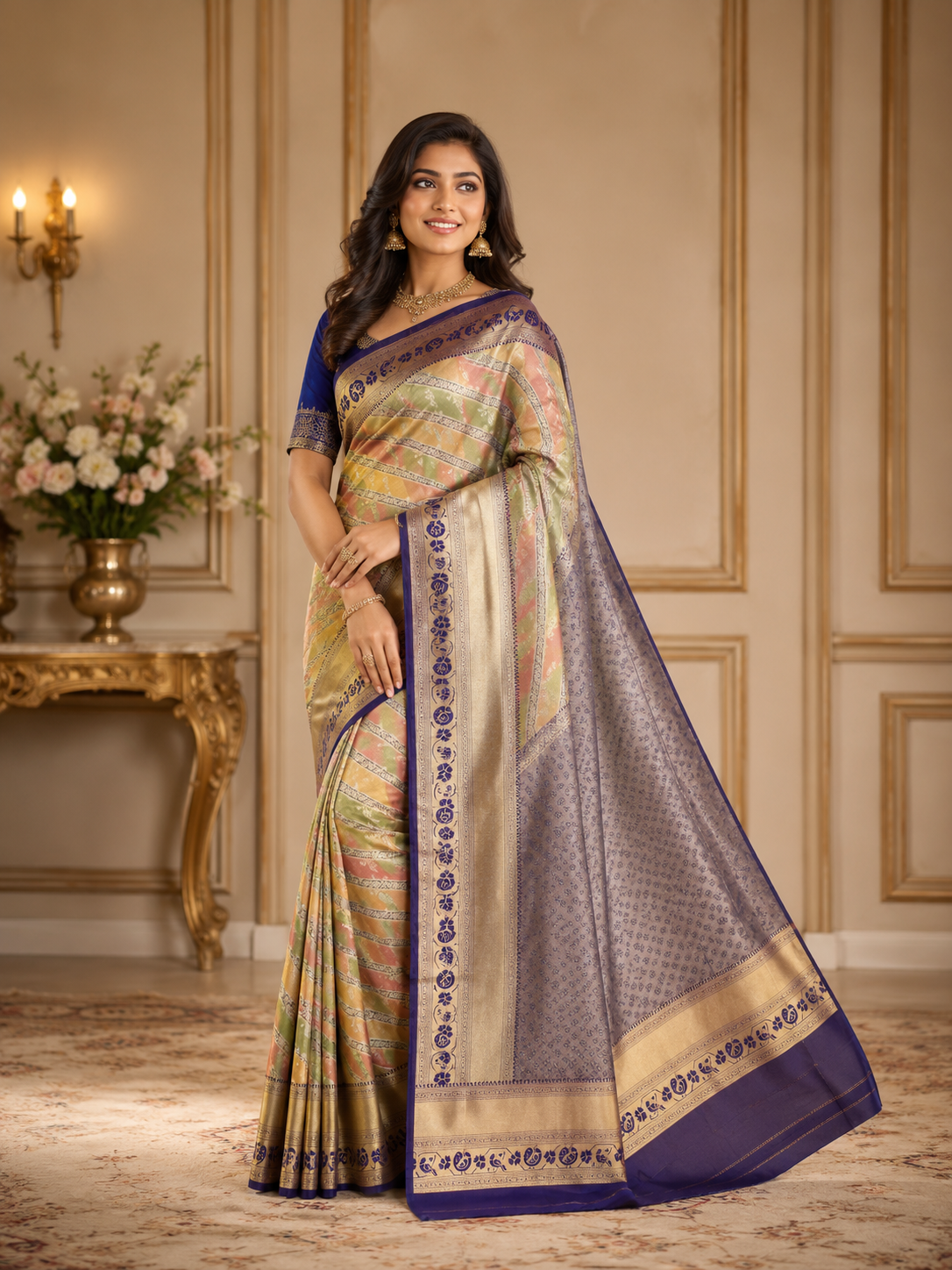 Jijabai - Semi Silk Saree