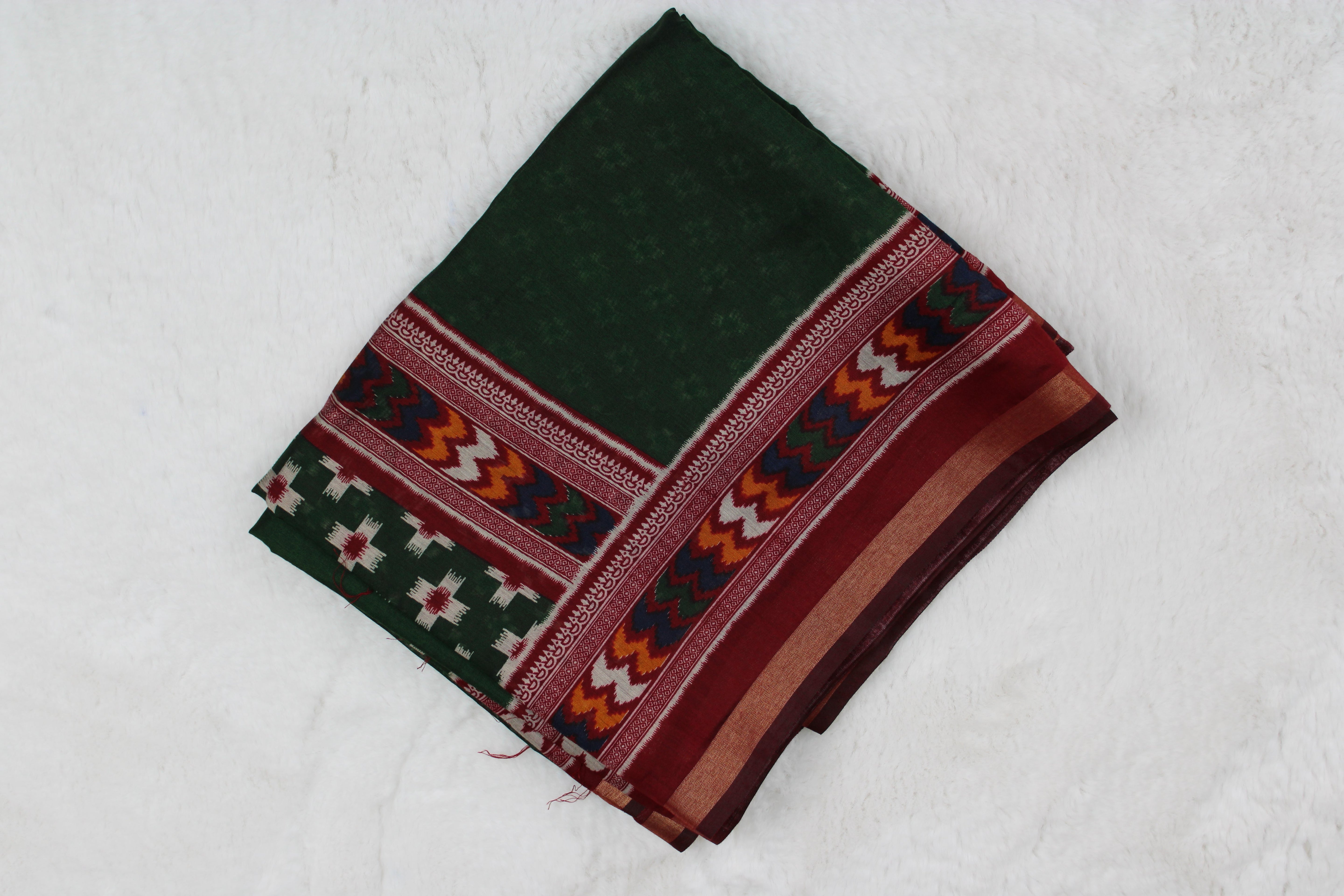 Karuna - Silk Printed Saree