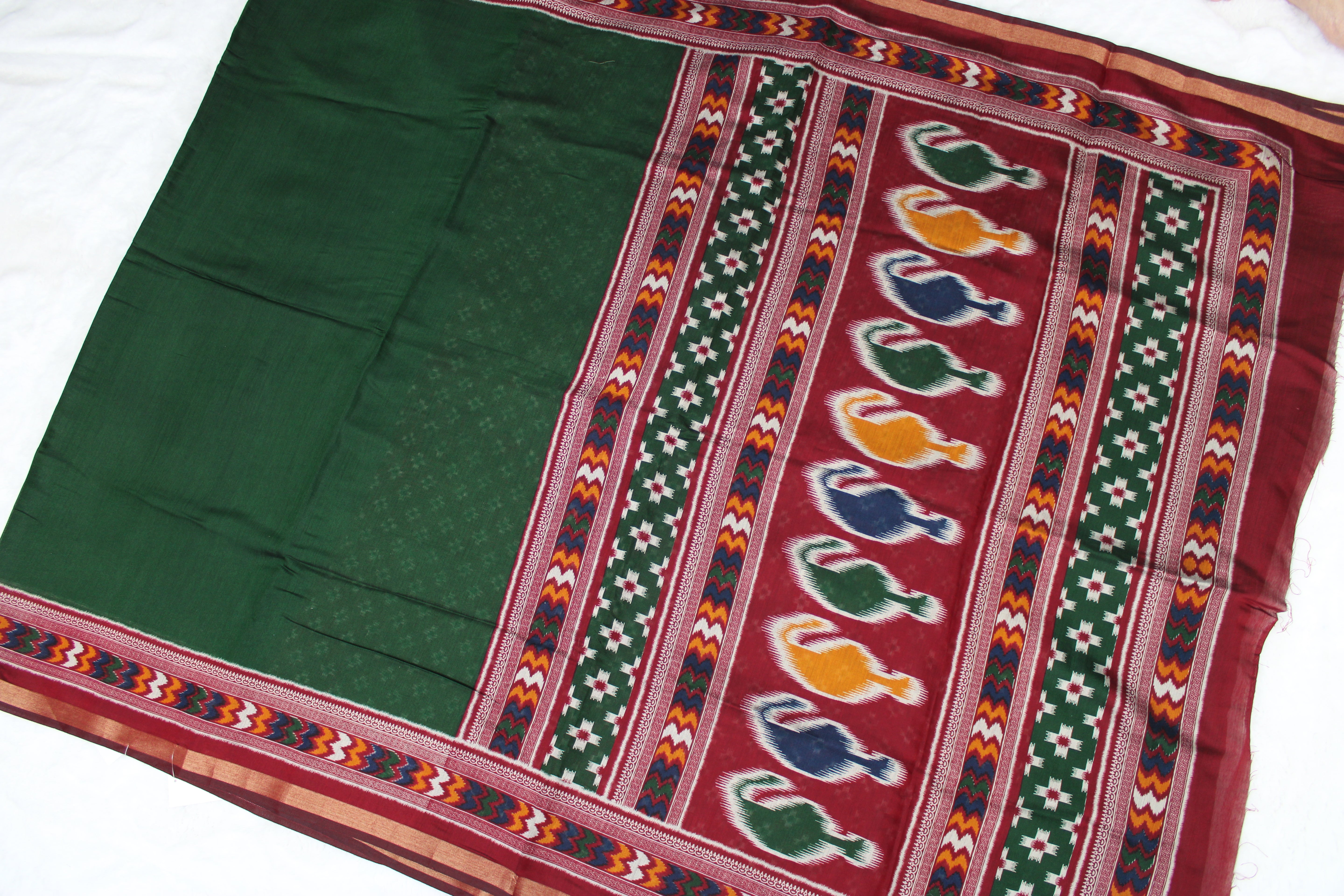Karuna - Silk Printed Saree
